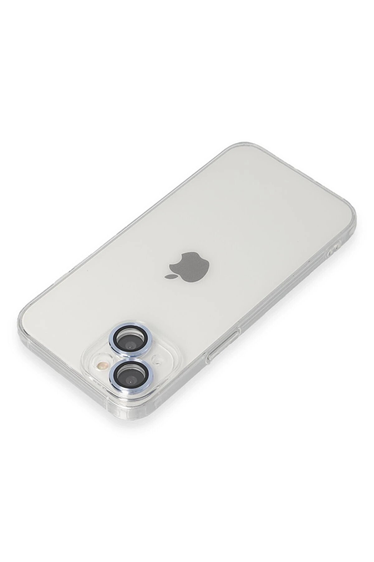 İphone 14 Kılıf Luko Lens Si̇li̇kon - Si̇erra Blue - Dropx4160-8509