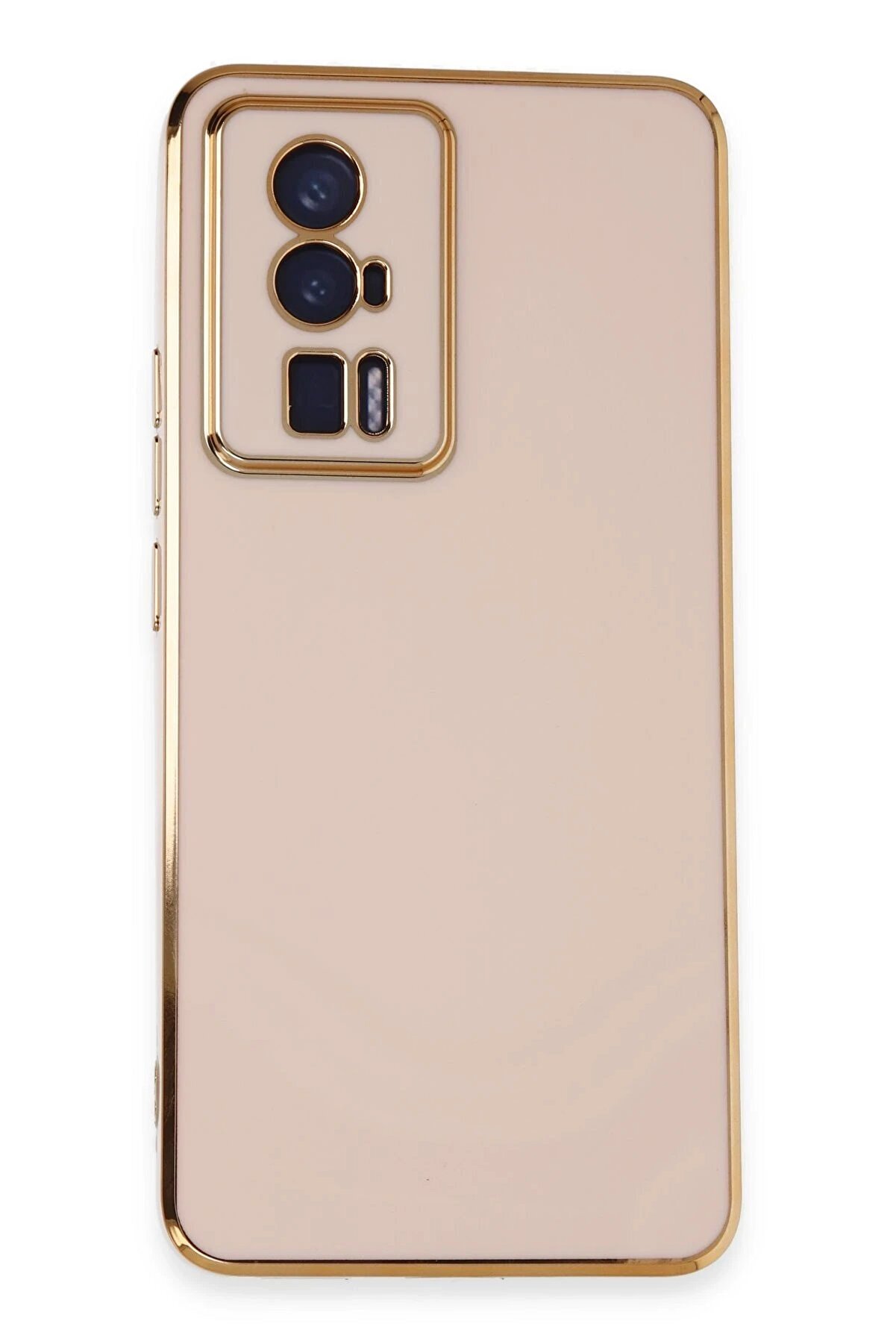 CepteToptan Xiaomi Poco F5 Pro Kılıf Volet Silikon - Pembe - DROPX1981-1438