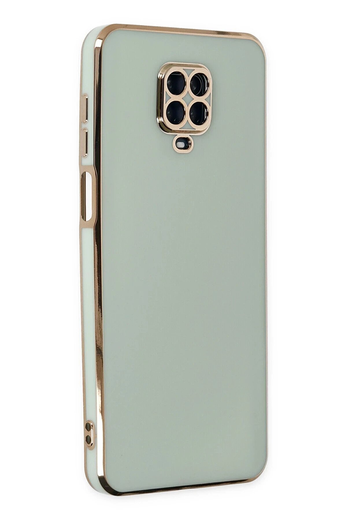 CepteToptan Xiaomi Redmi Note 9 Pro Kılıf Volet Silikon - Açık Yeşil - DROPX5221-4685