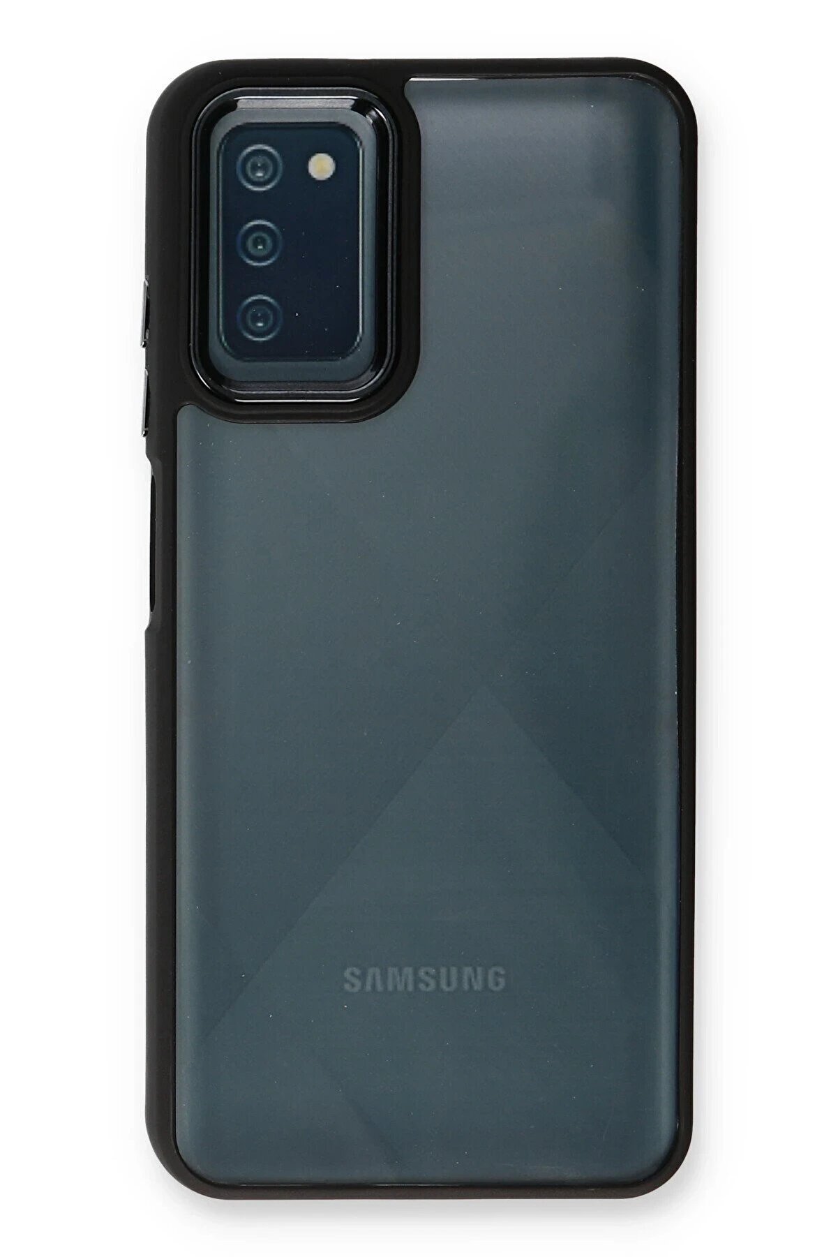 Samsung Galaxy A03S Kılıf Dora Kapak - Si̇yah - Dropx9187-7258