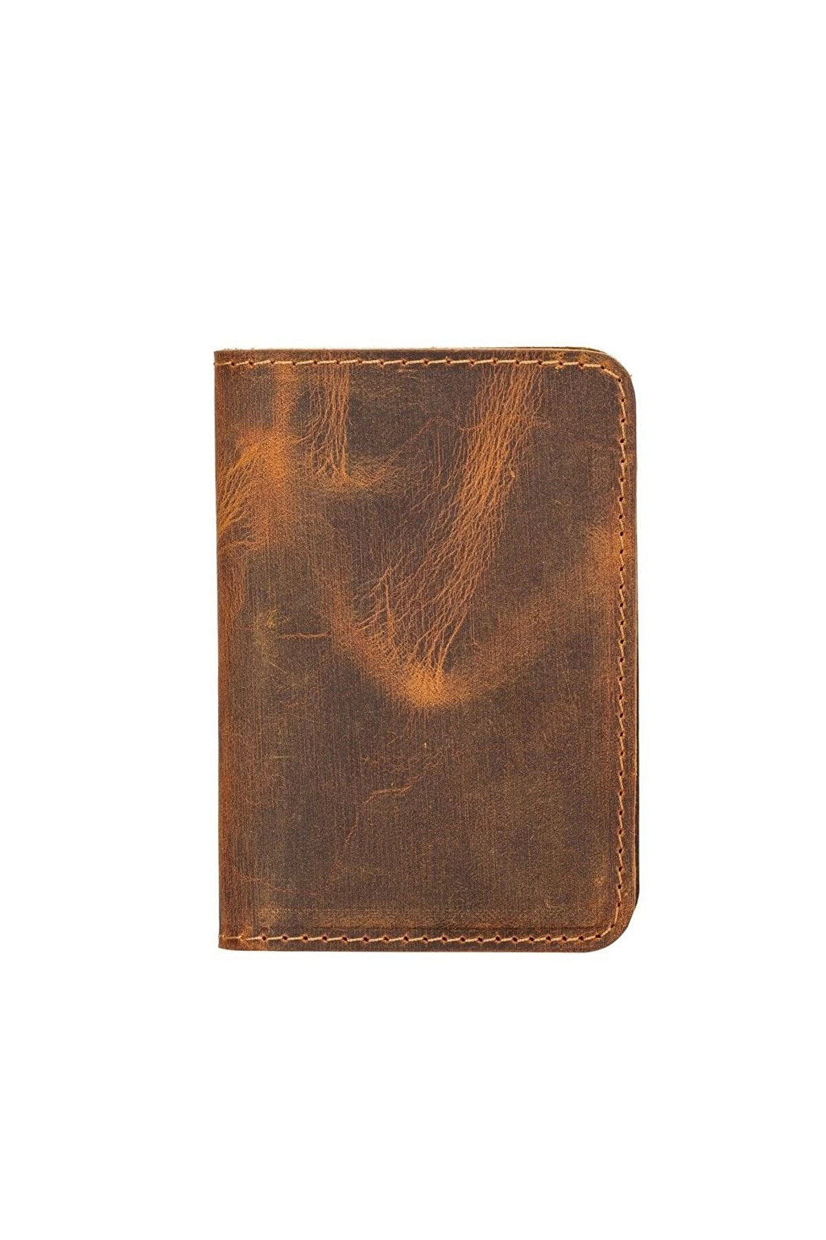 gizmurstore Enrico Slim Deri Kartlık G2 Antik Kahve