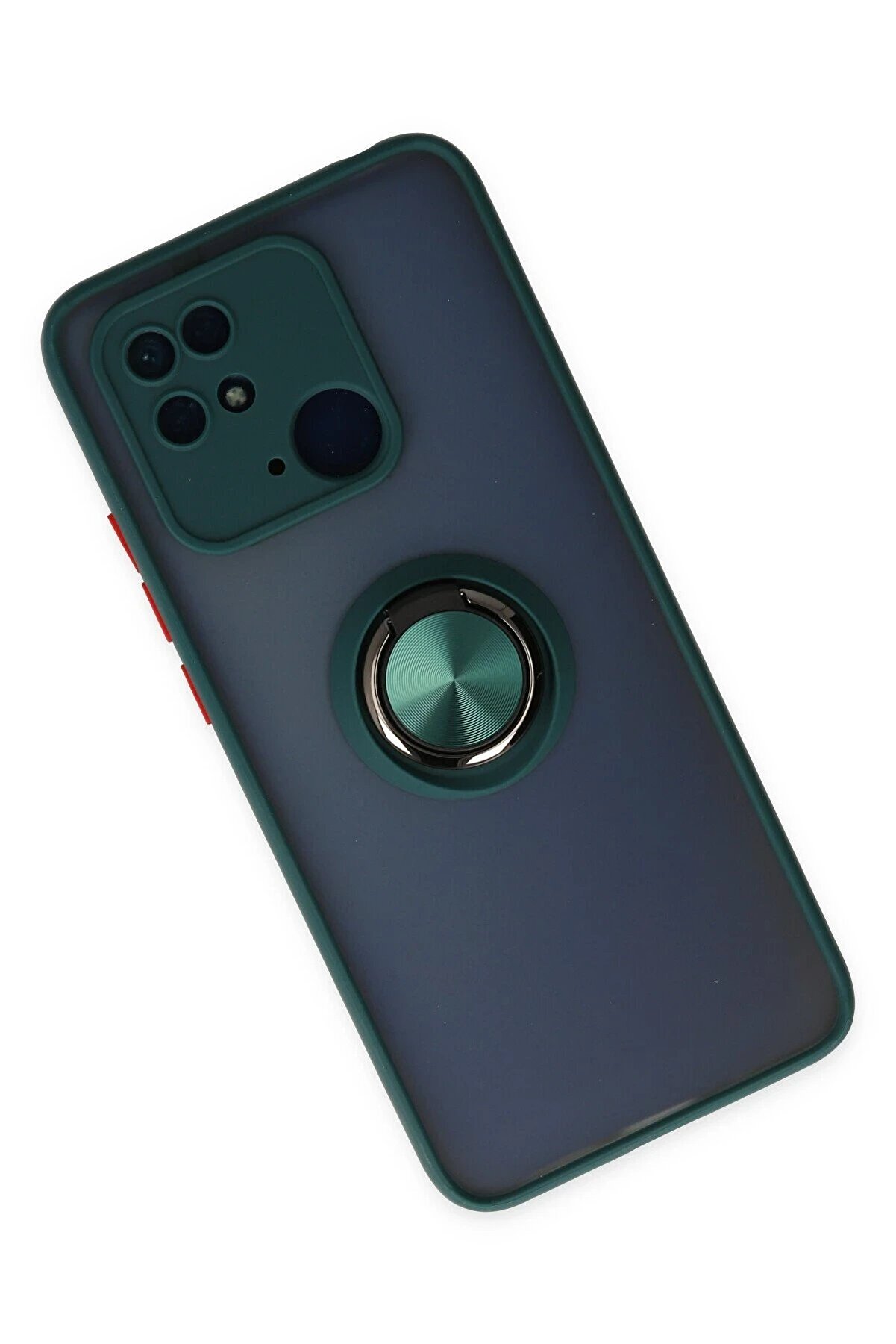 Xi̇aomi̇ Redmi̇ 10C Kılıf Montreal Y&uuml;z&uuml;kl&uuml; Si̇li̇kon Kapak - Yeşi̇l - Dropx6356-1669