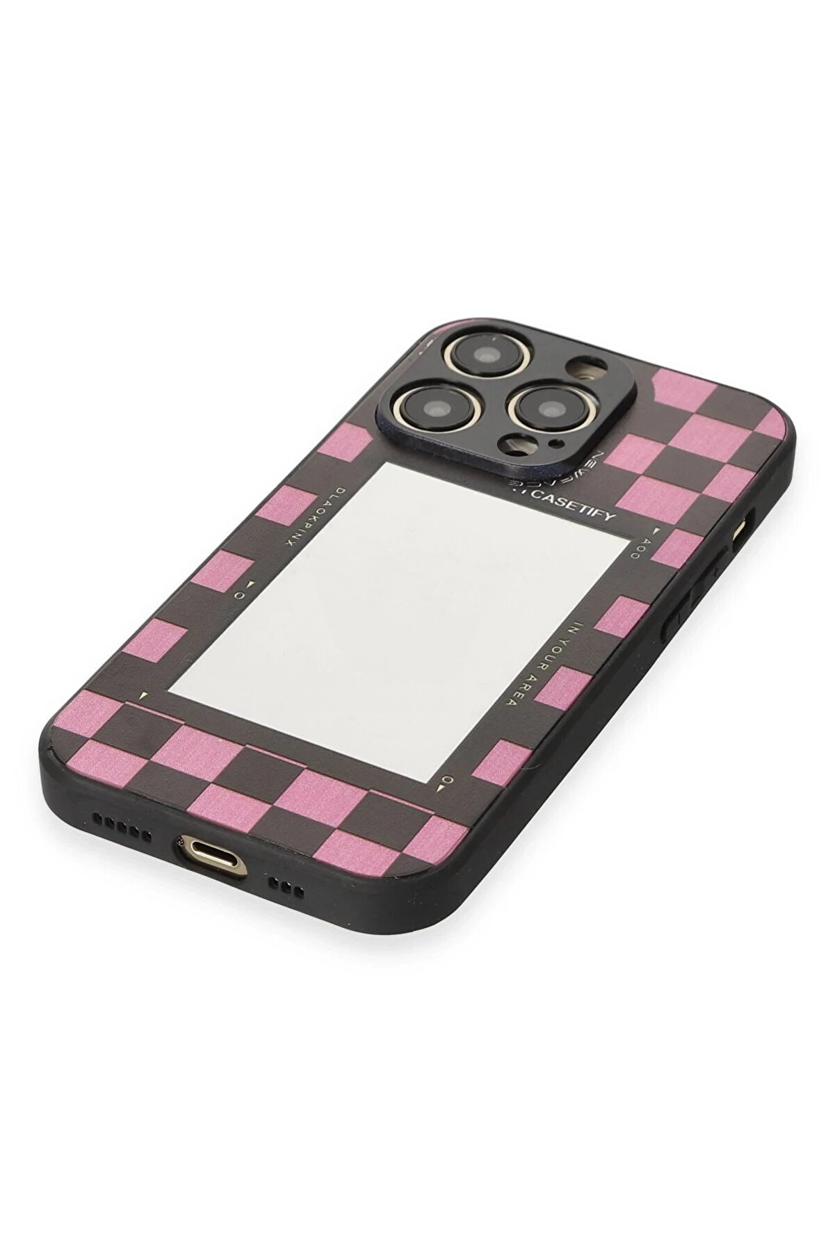 İphone 12 Pro Max Kılıf Mi̇rror Desenli̇ Kapak - Mi̇rror - 8 - Dropx9270-4713