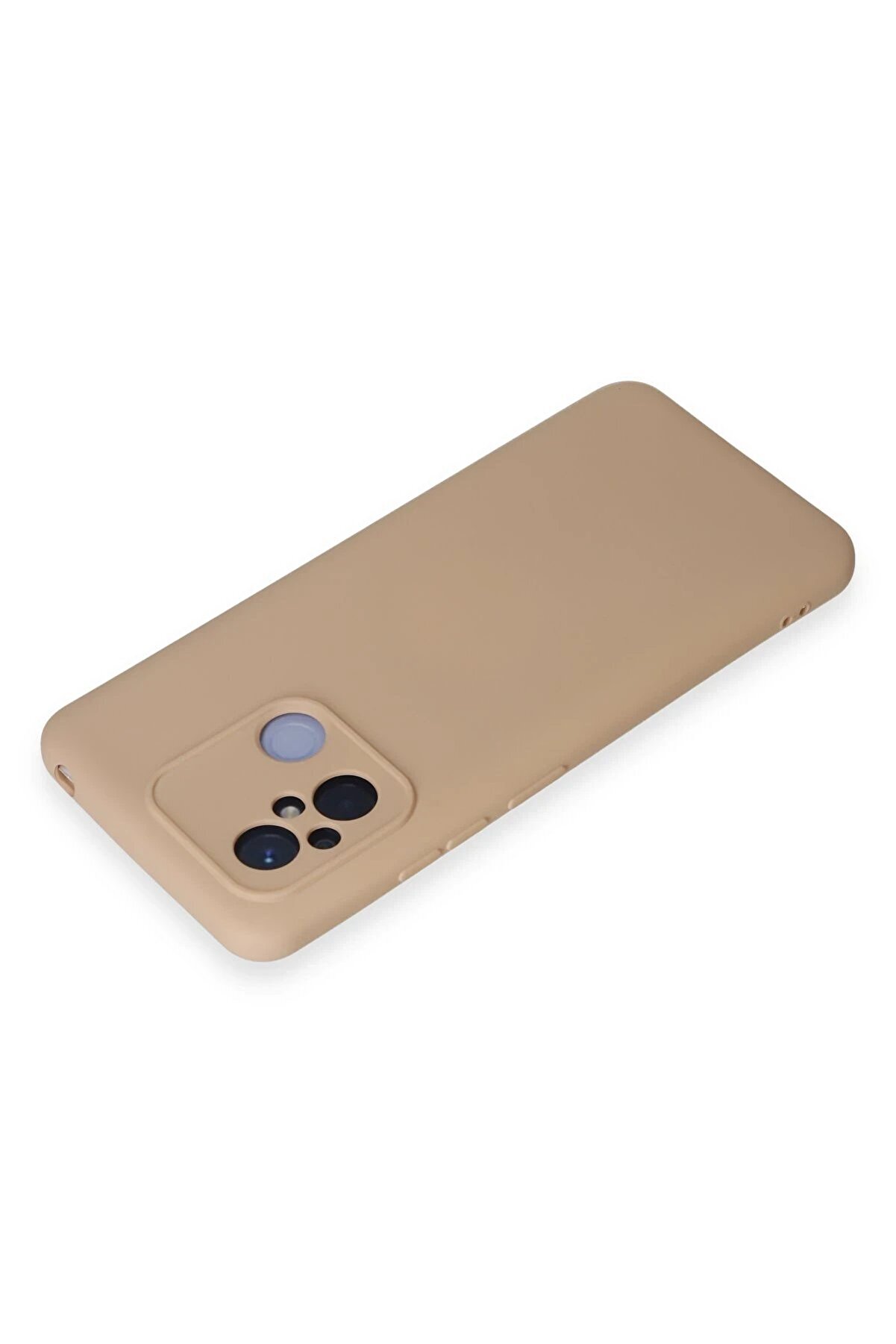 Xi̇aomi̇ Redmi̇ 12C Kılıf Nano İ&ccedil;i̇ Kadi̇fe Si̇li̇kon - Pudra - Dropx5025-3147