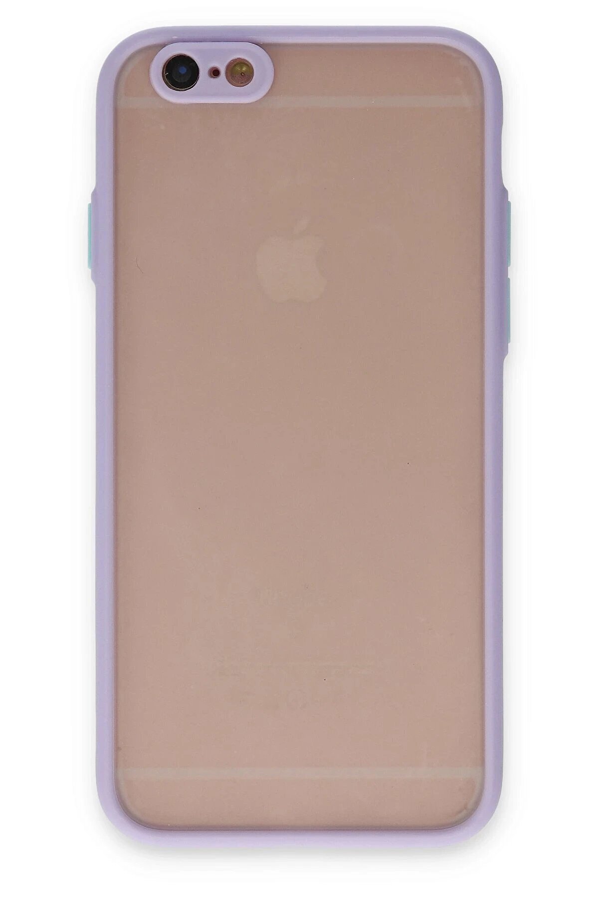 CepteToptan iPhone 6 Kılıf Montreal Silikon Kapak - Mor - DROPX2753-7495