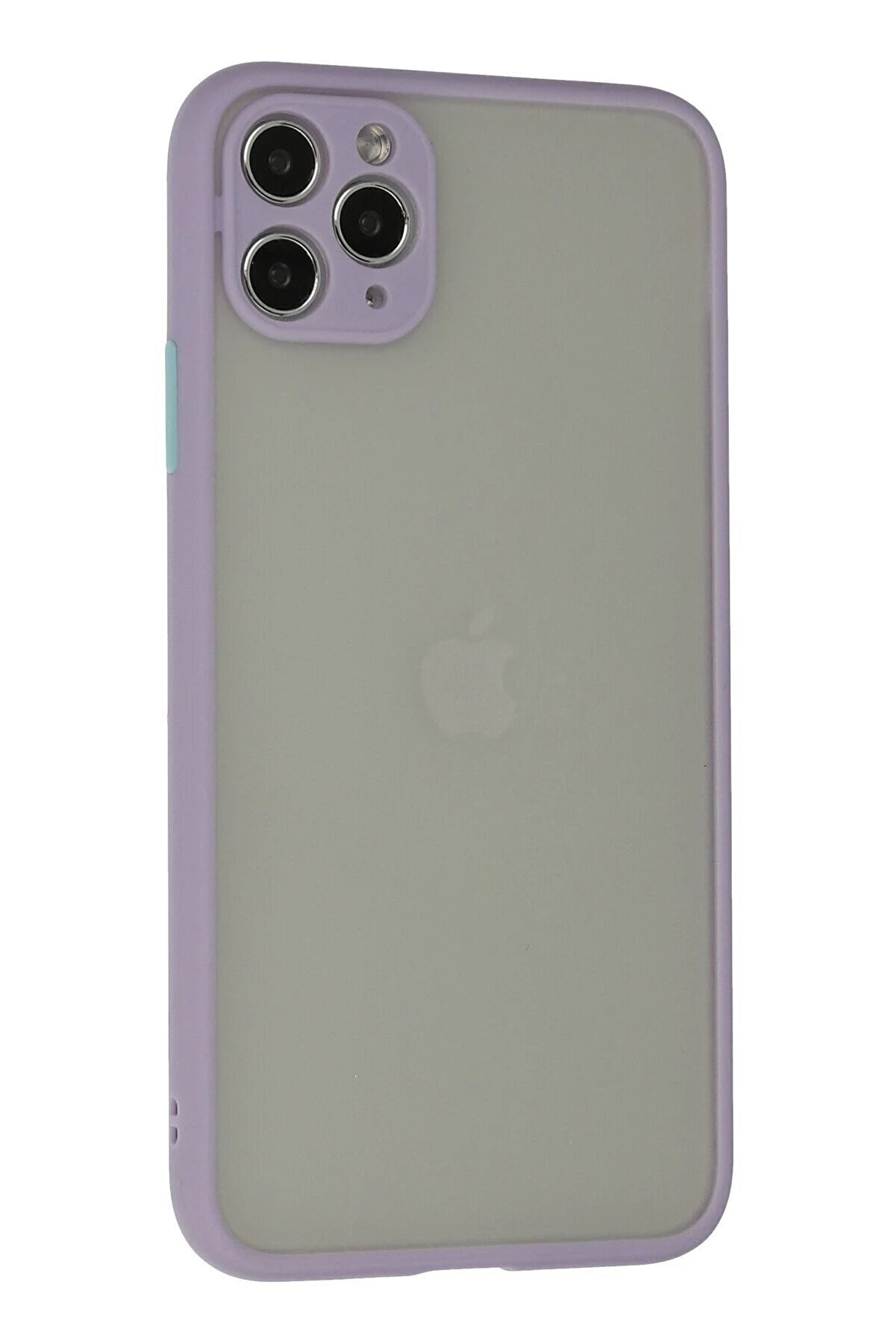 İphone 12 Pro Max Kılıf Montreal Si̇li̇kon Kapak - Mor - Dropx4377-4682