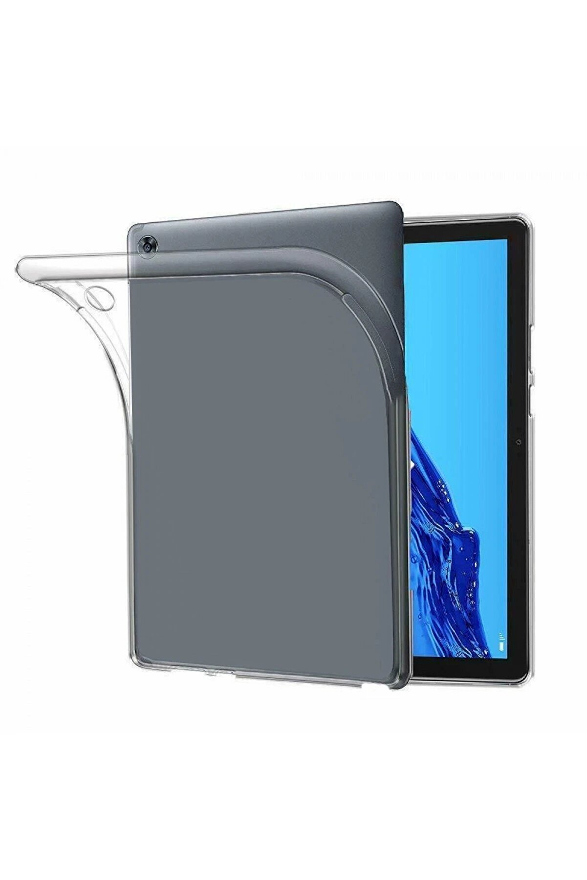 CepteToptan Huawei MatePad T8 8 Kılıf Tablet Şeffaf Silikon - DROPX5450-3447
