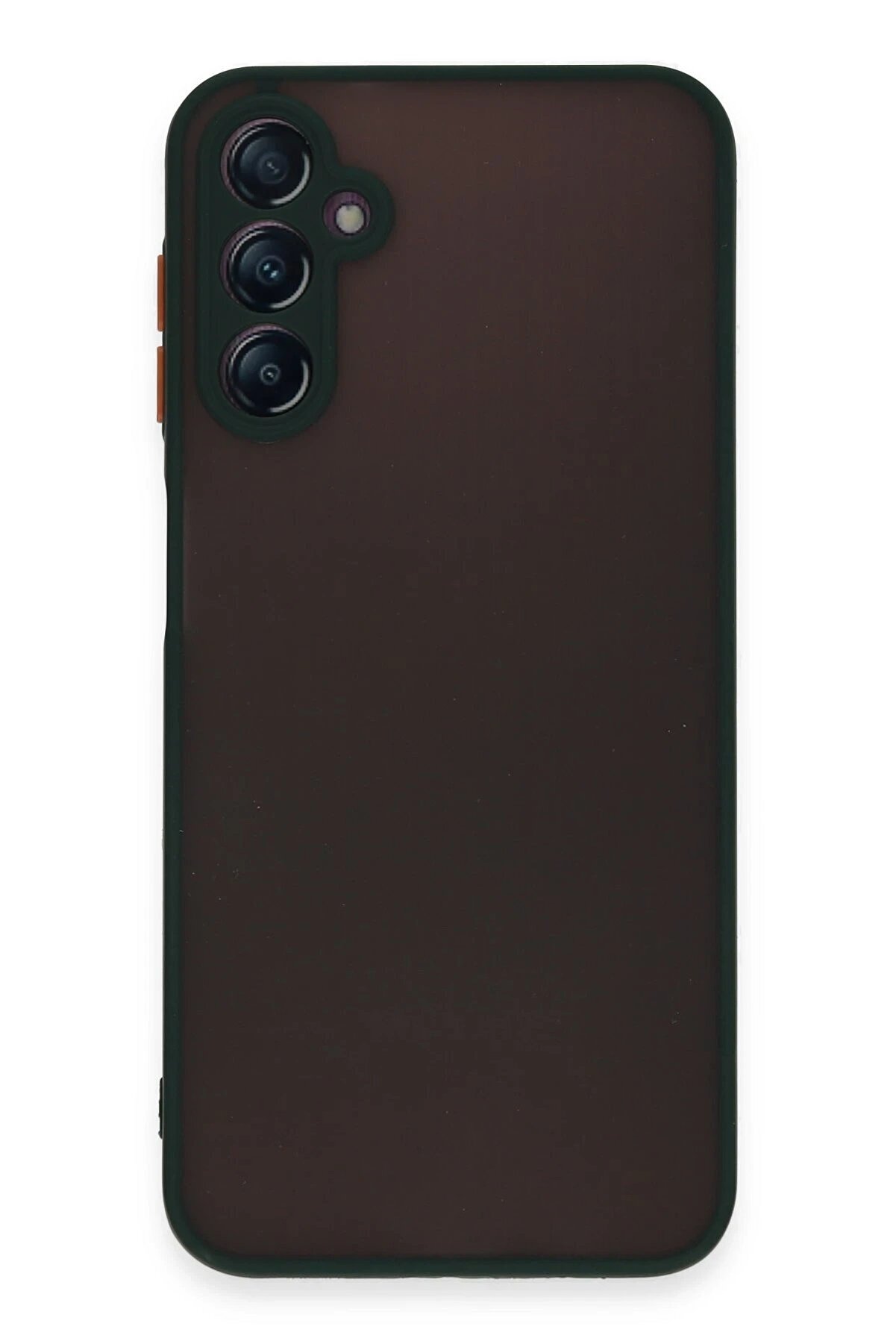 CepteToptan Samsung Galaxy A14 4G Kılıf Montreal Silikon Kapak - Yeşil - DROPX1950-2985