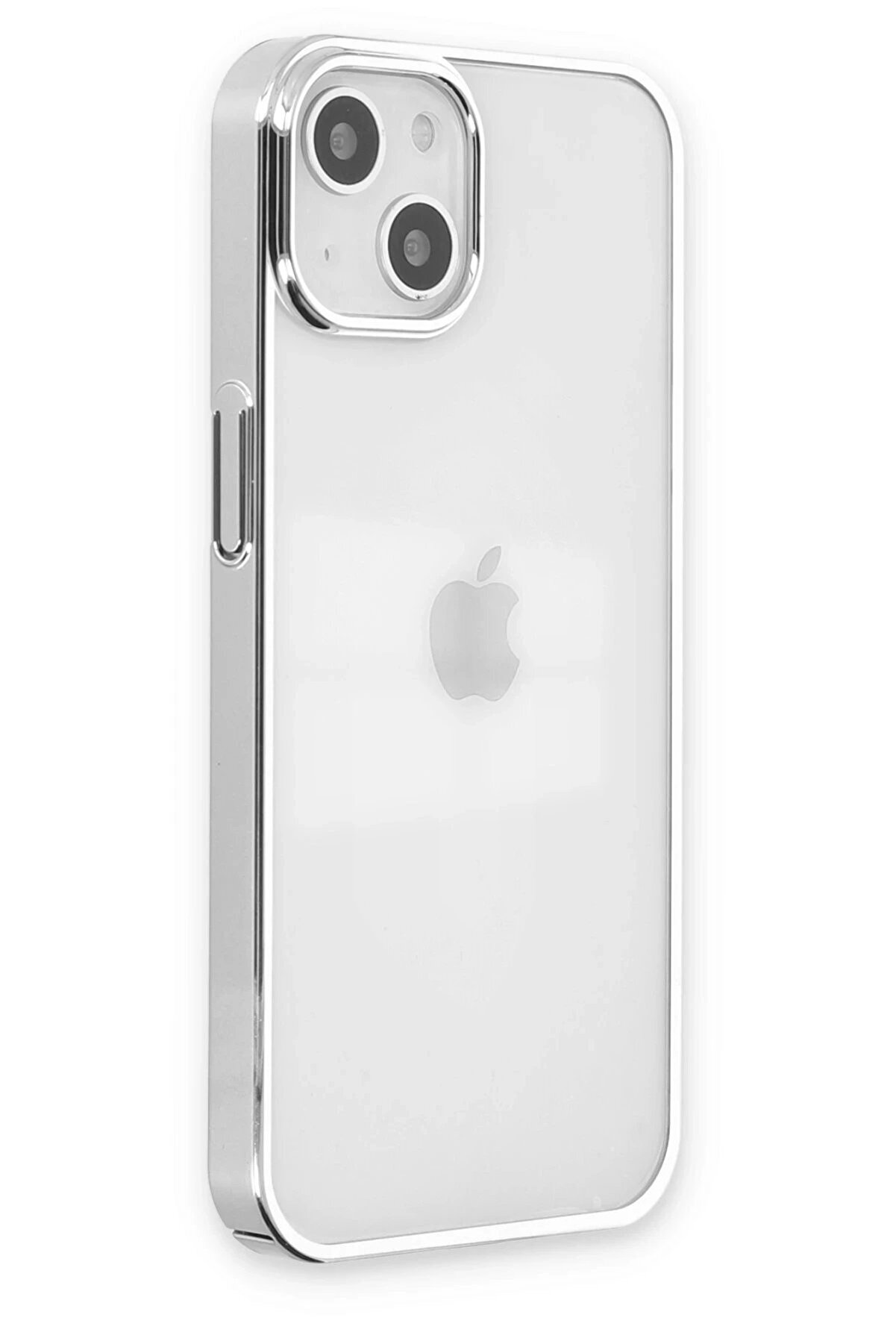 İphone 14 Plus Kılıf Element Si̇li̇kon - Gümüş - Dropx5404-9949