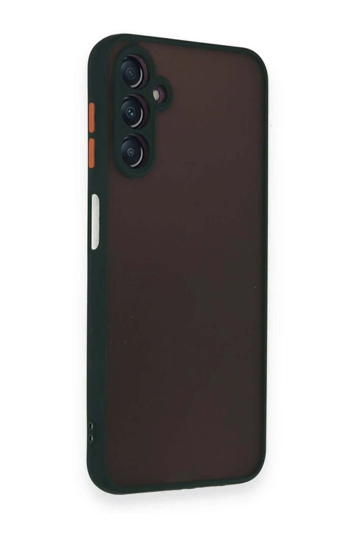 Samsung Galaxy A15 4G Kılıf Montreal Si̇li̇kon Kapak - Yeşi̇l - Dropx4222-9013