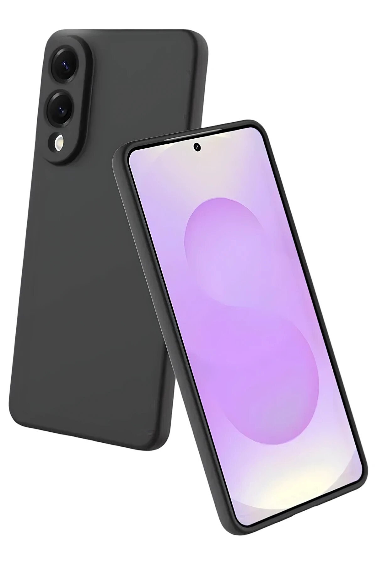 CepteToptan Samsung Galaxy S25 Edge First Silikon - Siyah - DROPX1343-4087