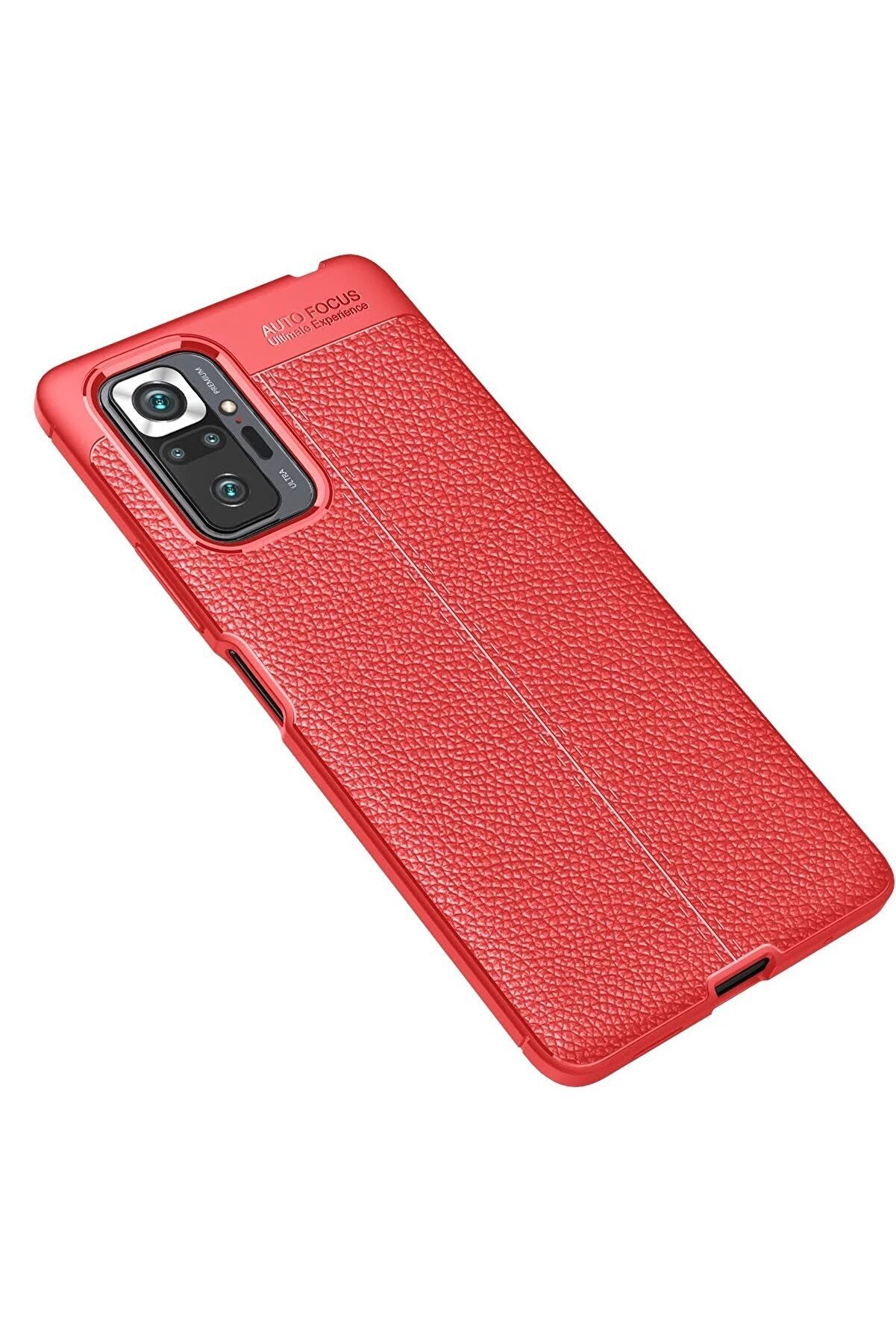 Xi̇aomi̇ Redmi̇ Note 10 Pro Kılıf Auto Focus Kapak - Kırmızı - Dropx9916-8809