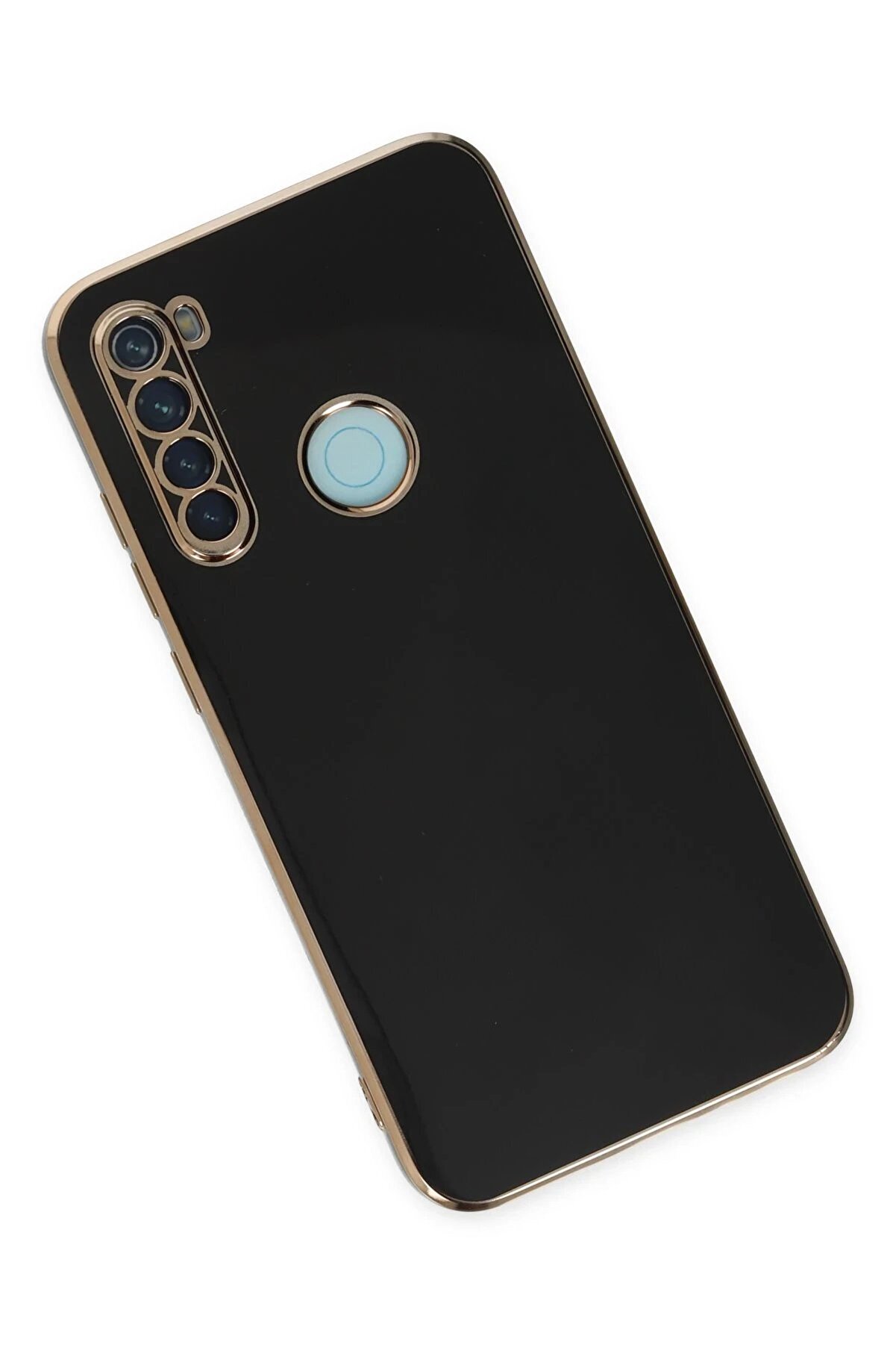 Xi̇aomi̇ Redmi̇ Note 8 Kılıf Volet Si̇li̇kon - Si̇yah - Dropx4412-5412