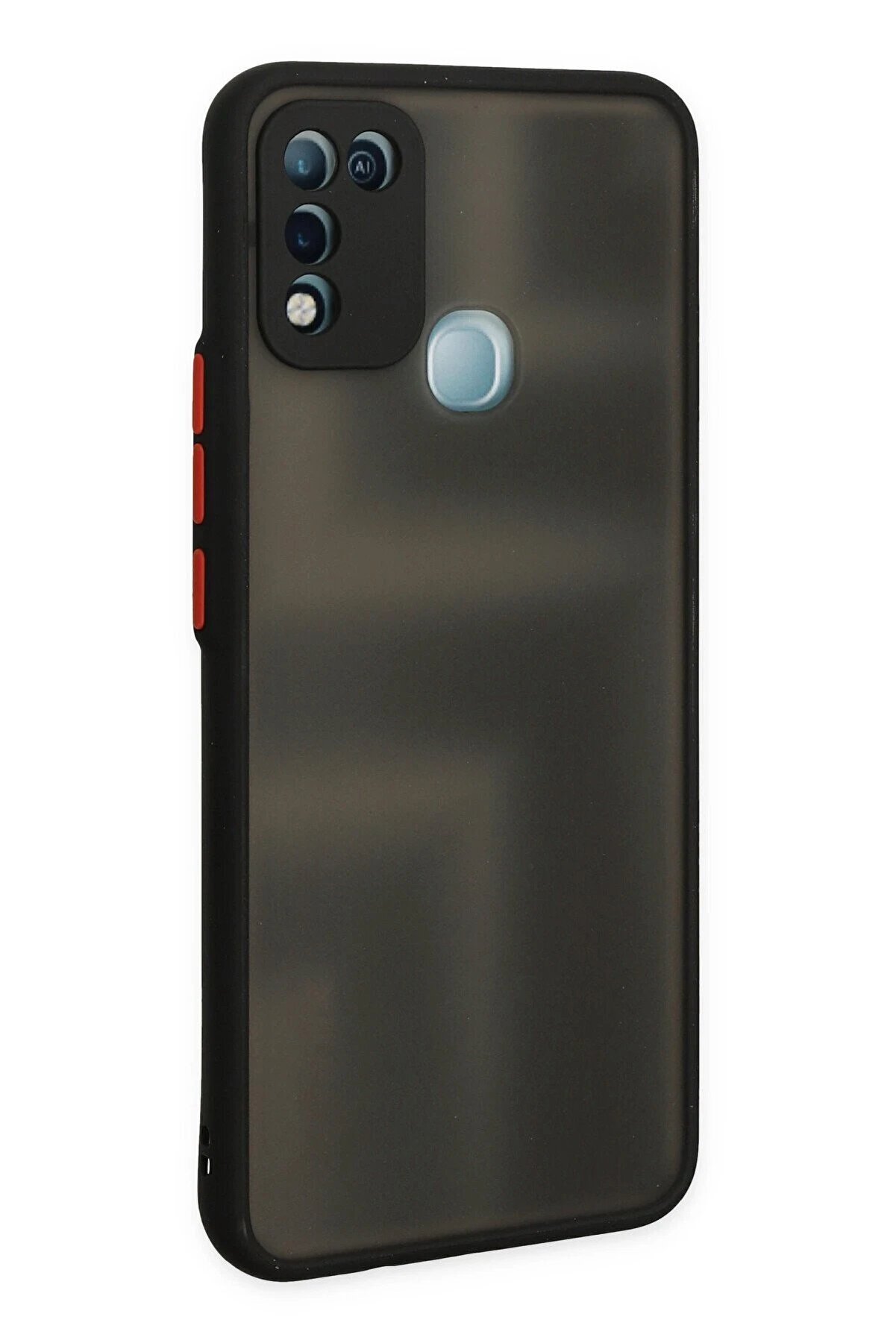 İnfi̇ni̇x Hot 10 Play Kılıf Montreal Si̇li̇kon Kapak - Si̇yah - Dropx6192-5375