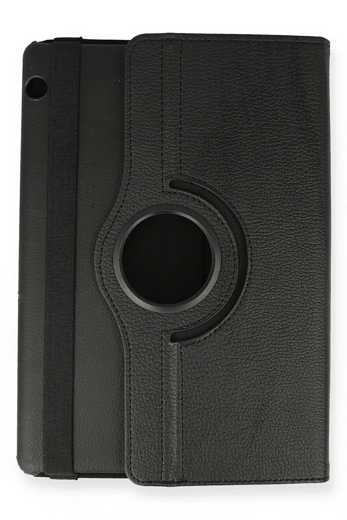 Huawei̇ Medi̇apad T5 10 Kılıf 360 Tablet Deri̇ Kılıf - Si̇yah - Dropx1926-6199
