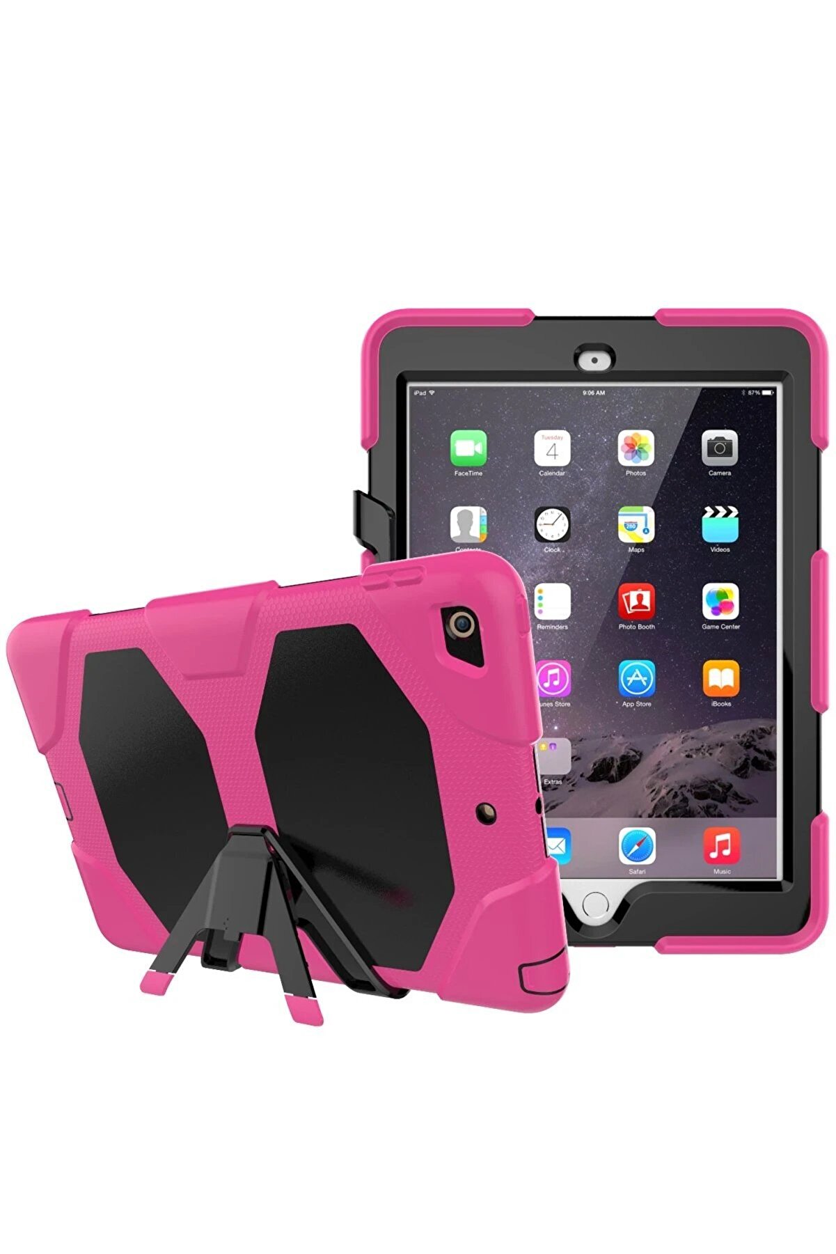 İpad 5 Ai̇r 9.7 Kılıf Gri̇ffi̇n Tablet Kapak - Pembe - Dropx3828-6092
