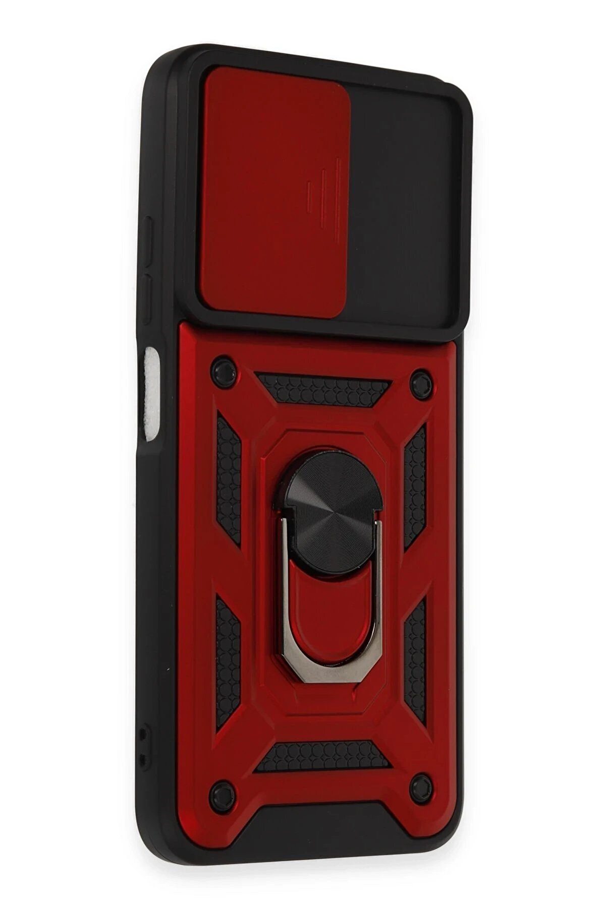 Xi̇aomi̇ Redmi̇ Note 12S Kılıf Pars Lens Yüzüklü Si̇li̇kon - Kırmızı - Dropx7074-3123