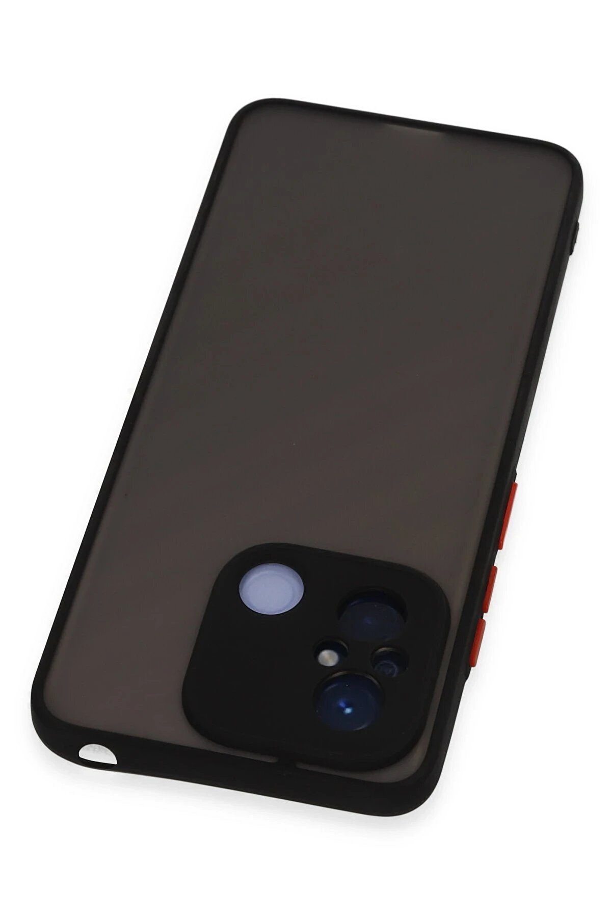 Xi̇aomi̇ Redmi̇ 12C Kılıf Montreal Si̇li̇kon Kapak - Si̇yah - Dropx6054-4637