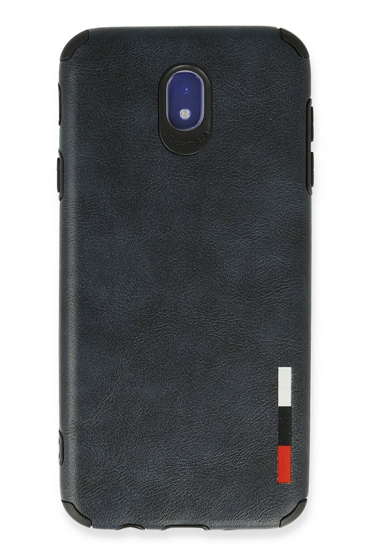 CepteToptan Samsung Galaxy J7 Pro / J730 Kılıf Loop Deri Silikon - Lacivert - DROPX7129-7912