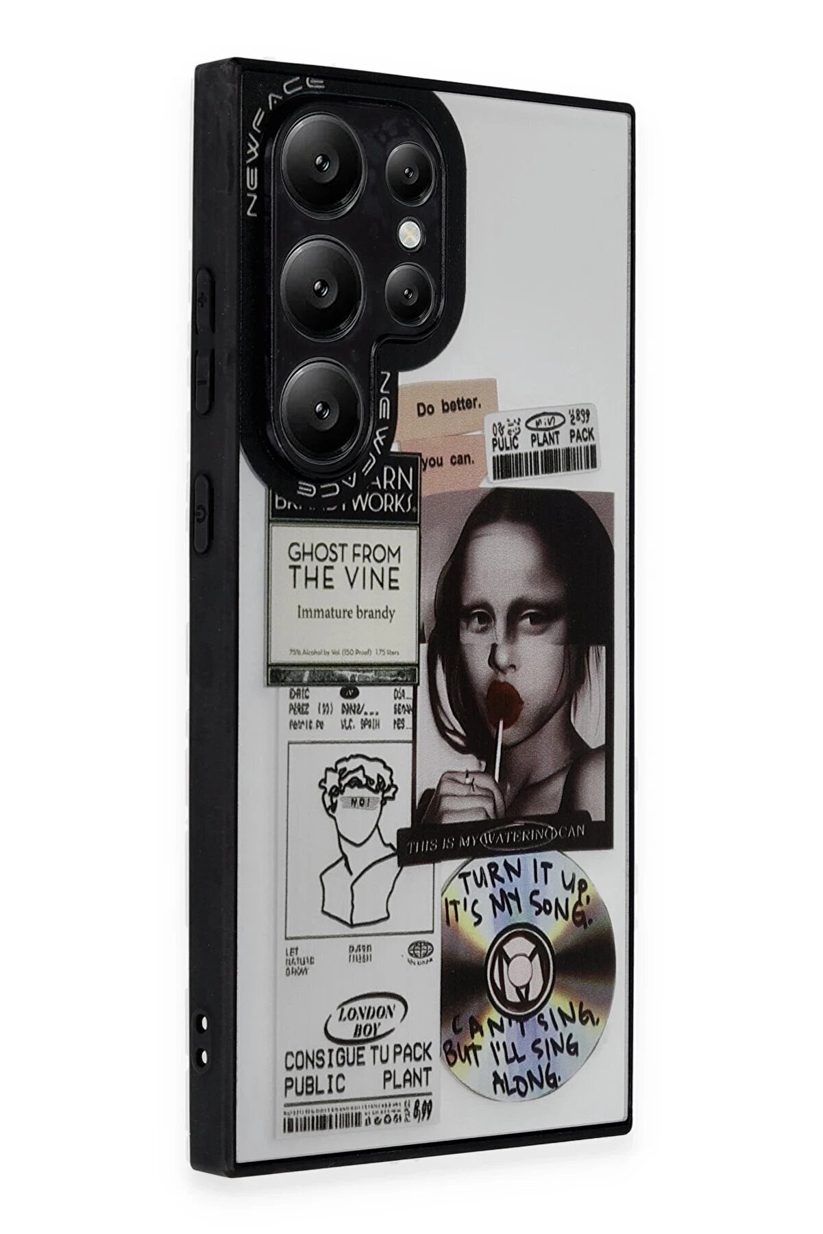 CepteToptan Samsung Galaxy S23 Ultra Kılıf Mirror Desenli Kapak - Mirror - 2 - DROPX1191-7493