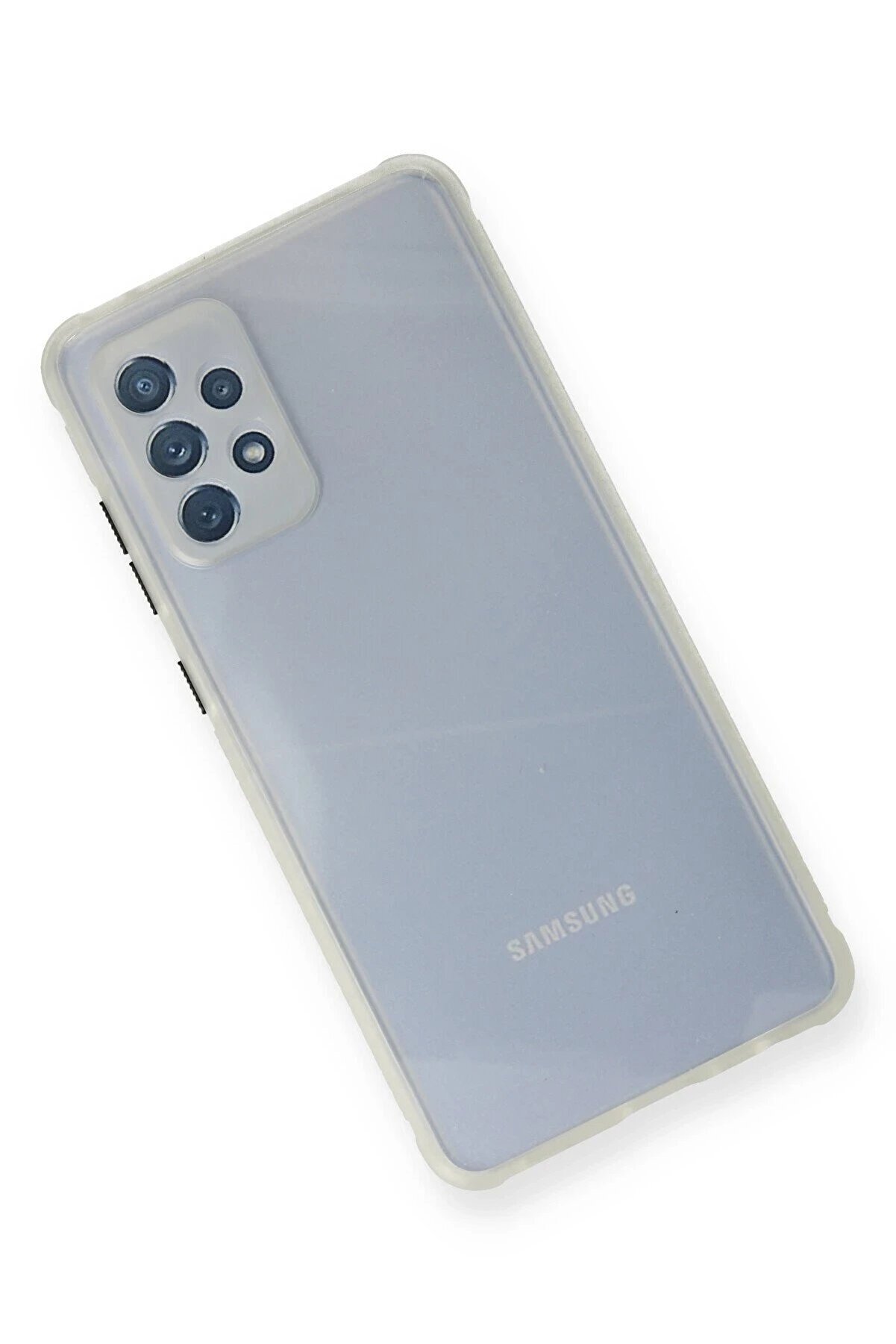 Samsung Galaxy A72 Kılıf Mi̇ami̇ Şeffaf Si̇li̇kon - Şeffaf - Dropx9410-1229