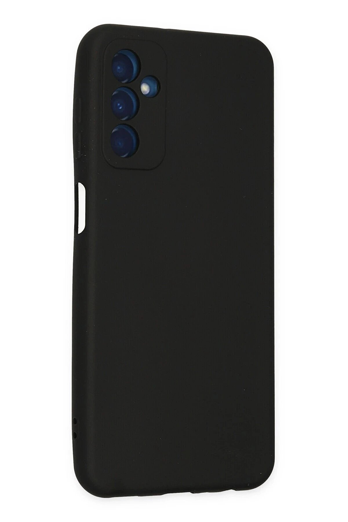 Samsung Galaxy M23 Kılıf Nano İçi̇ Kadi̇fe Si̇li̇kon - Si̇yah - Dropx6151-9516