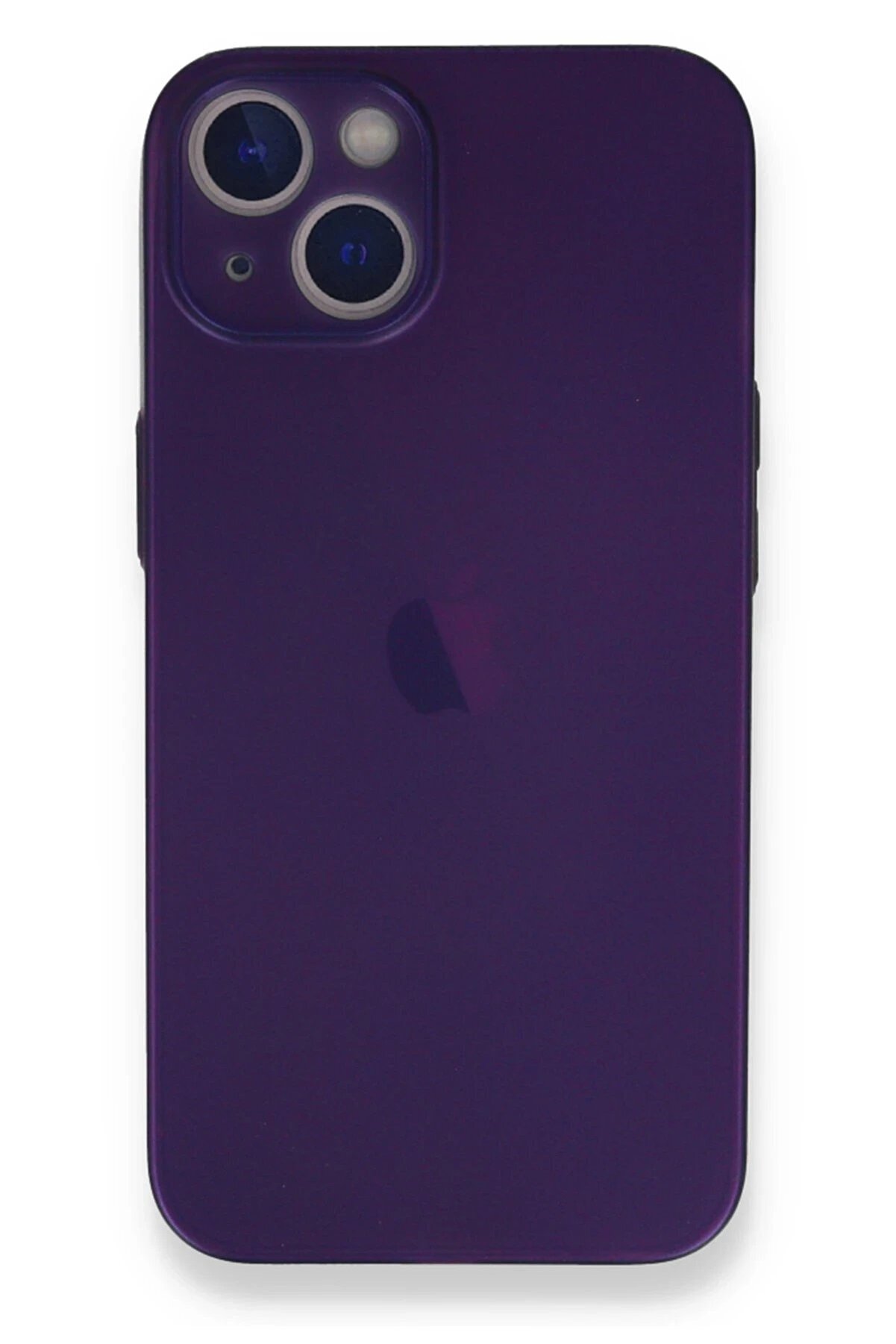 CepteToptan iPhone 14 Plus Kılıf PP Ultra İnce Kapak - Mor - DROPX3317-9394