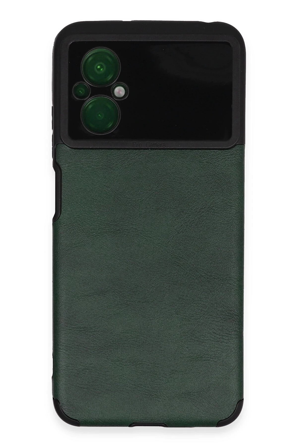 CepteToptan Xiaomi Poco M5 Kılıf Loop Deri Silikon - Yeşil - DROPX8371-3082