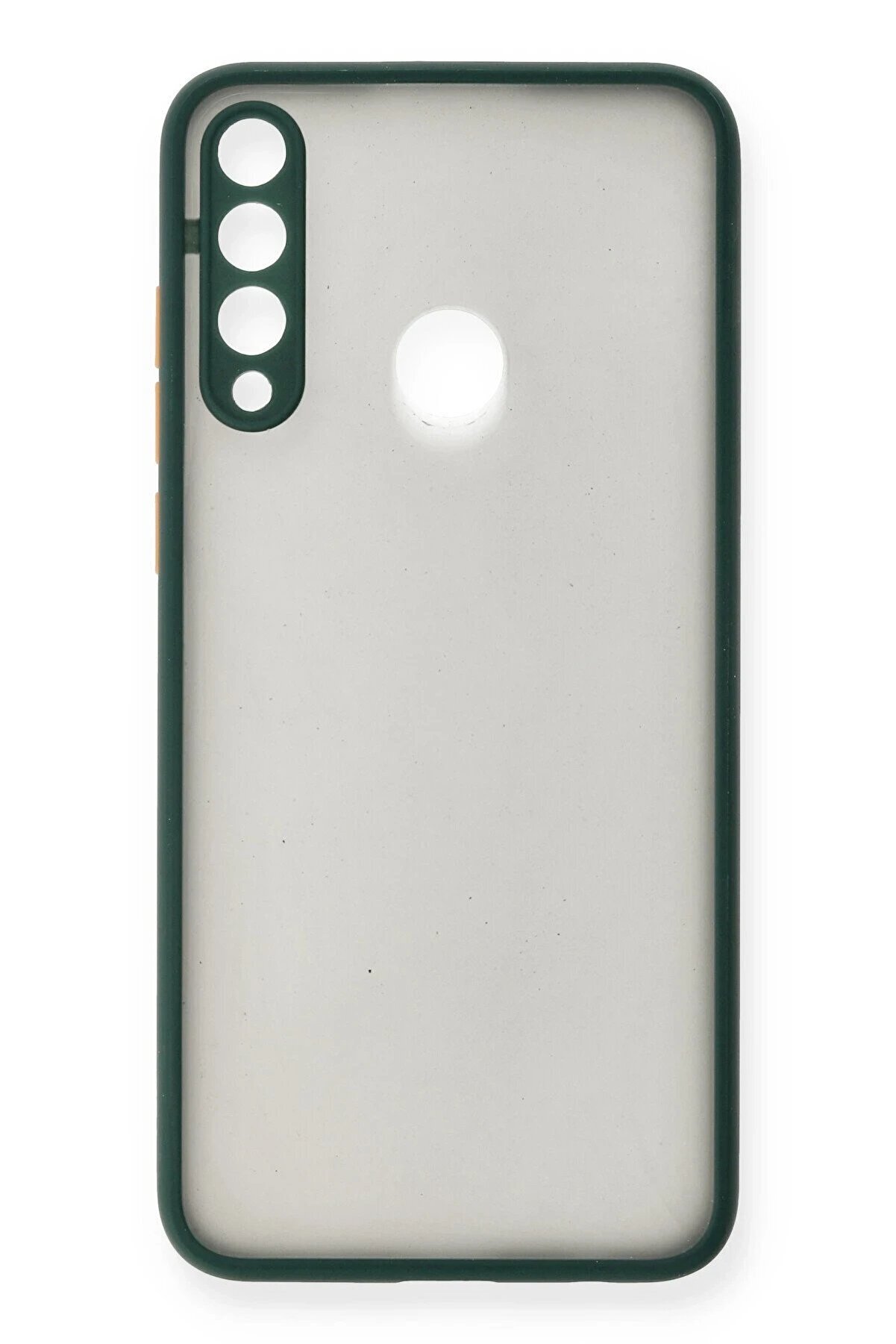 CepteToptan Huawei Y6P Kılıf Montreal Silikon Kapak - Yeşil - DROPX8497-4969