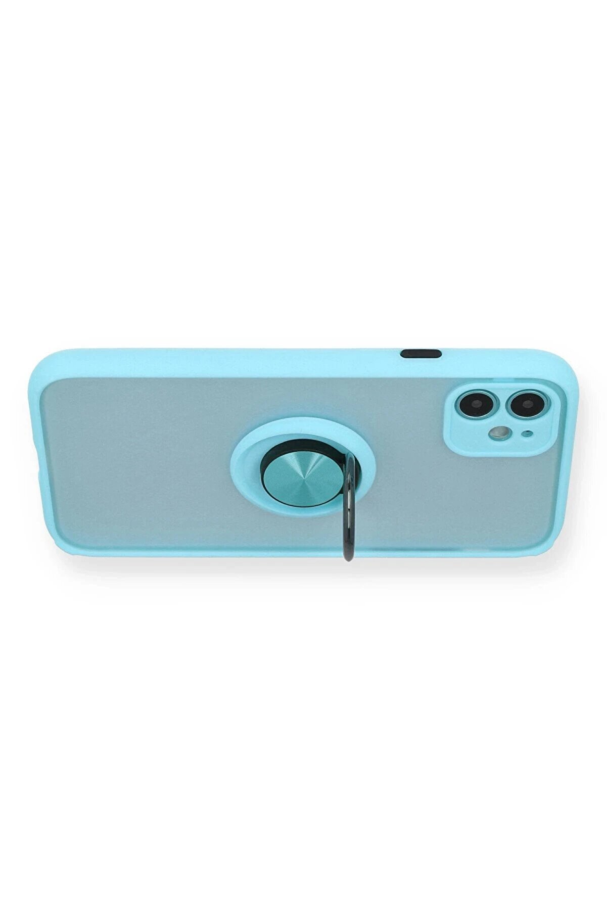 İphone 11 Kılıf Montreal Y&uuml;z&uuml;kl&uuml; Si̇li̇kon Kapak - Buz Mavi̇ - Dropx2322-9234