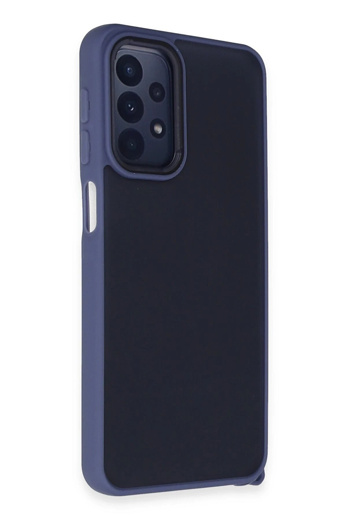 CepteToptan Samsung Galaxy A23 4G Kılıf Elegant Kapak - Açık Mavi - DROPX8013-3005