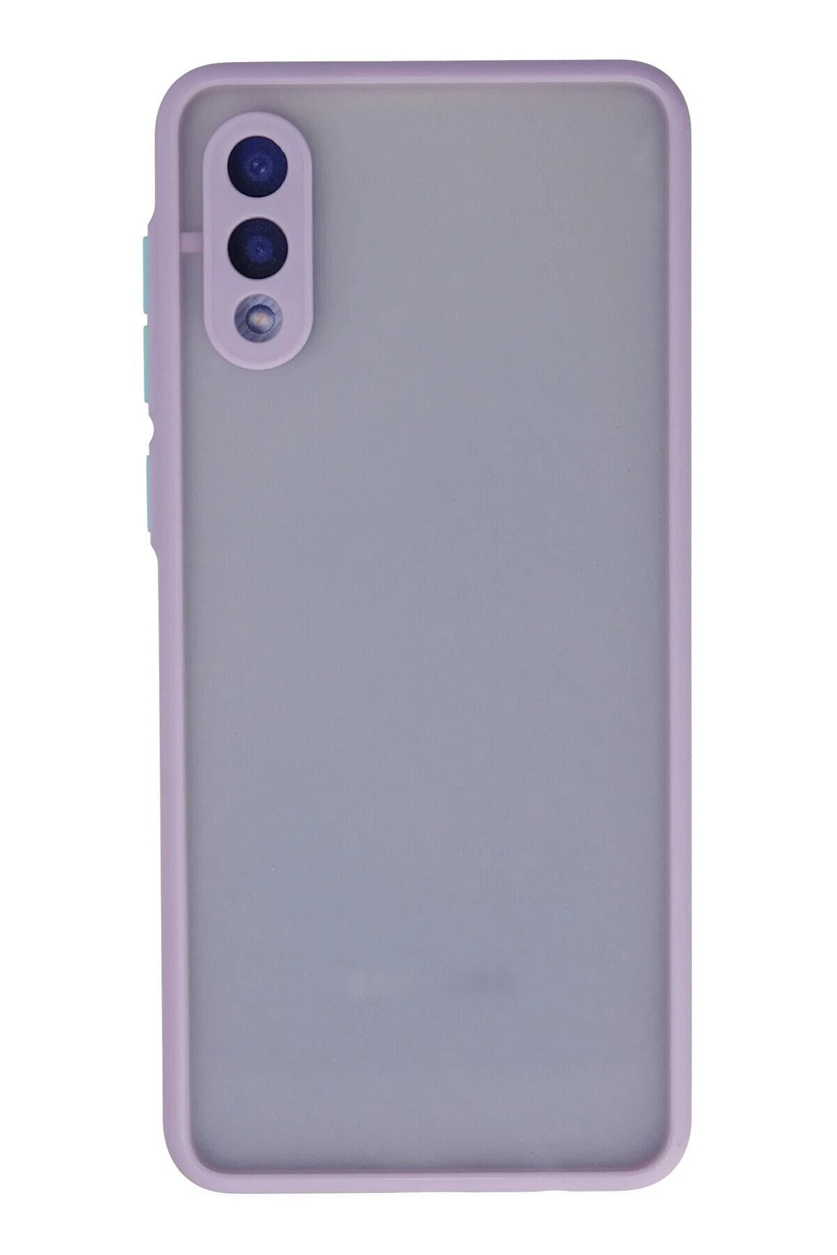 CepteToptan Samsung Galaxy A02 Kılıf Montreal Silikon Kapak - Mor - DROPX5533-8166