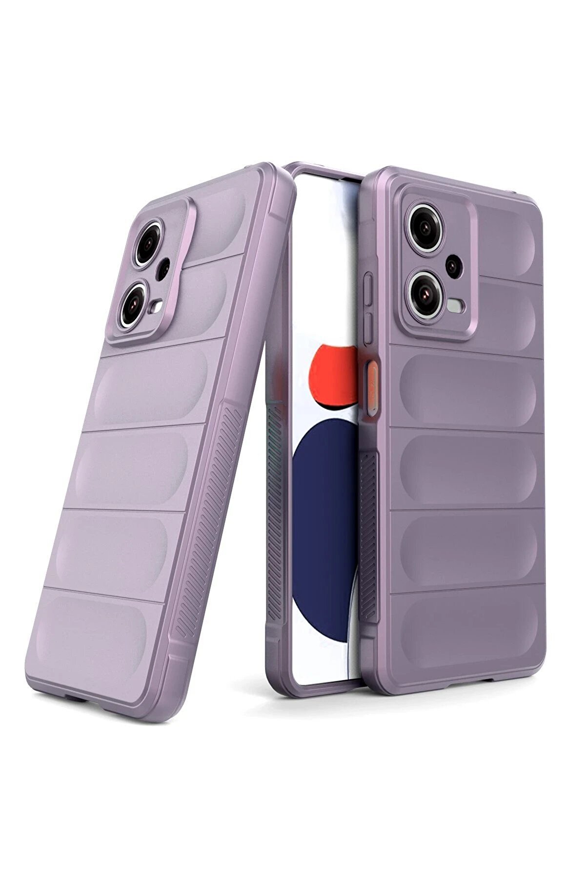 Xi̇aomi̇ Poco X5 5G Kılıf Opti̇mum Si̇li̇kon - Mor - Dropx5694-4199