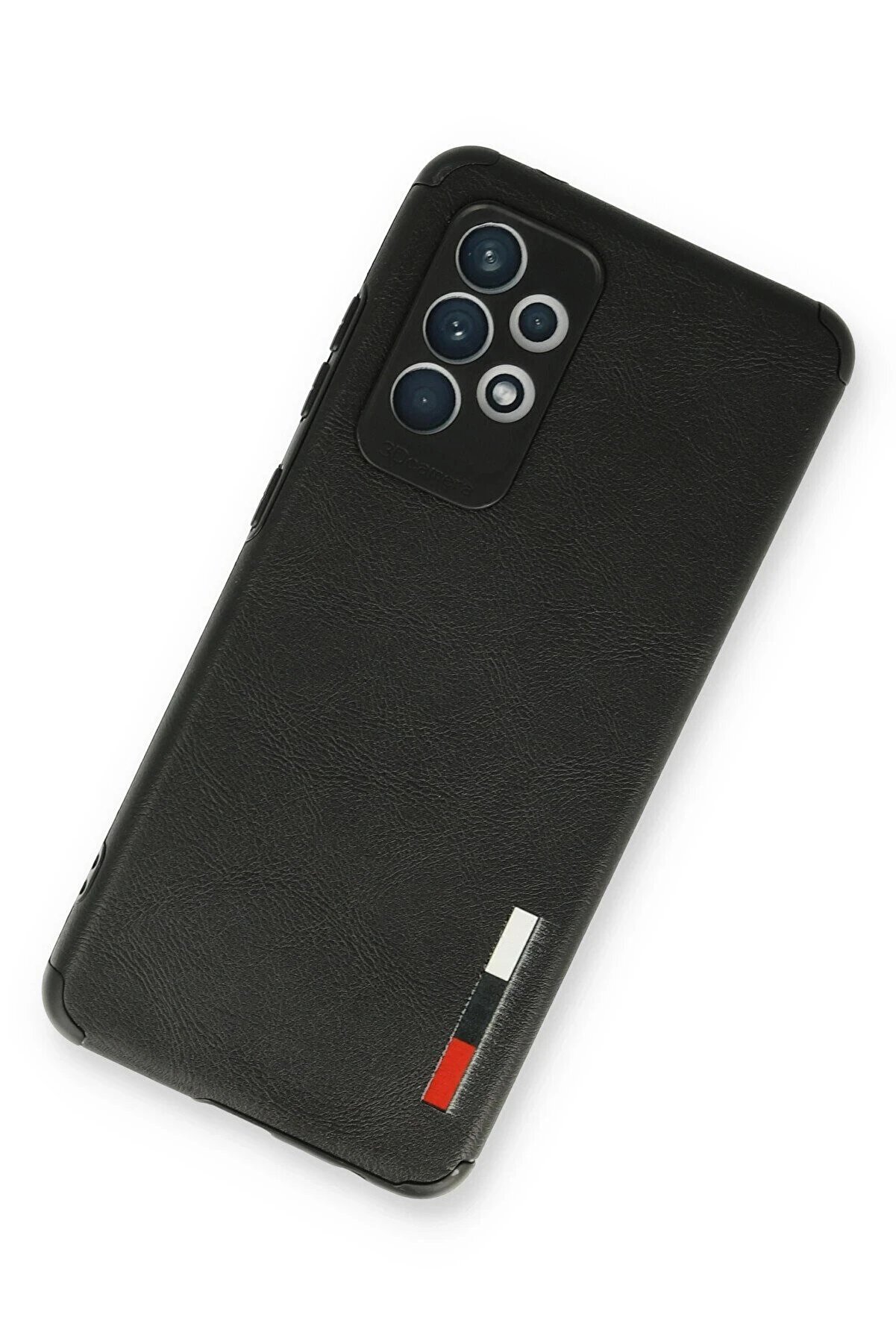 Samsung Galaxy A73 5G Kılıf Loop Deri̇ Si̇li̇kon - Si̇yah - Dropx8930-2831