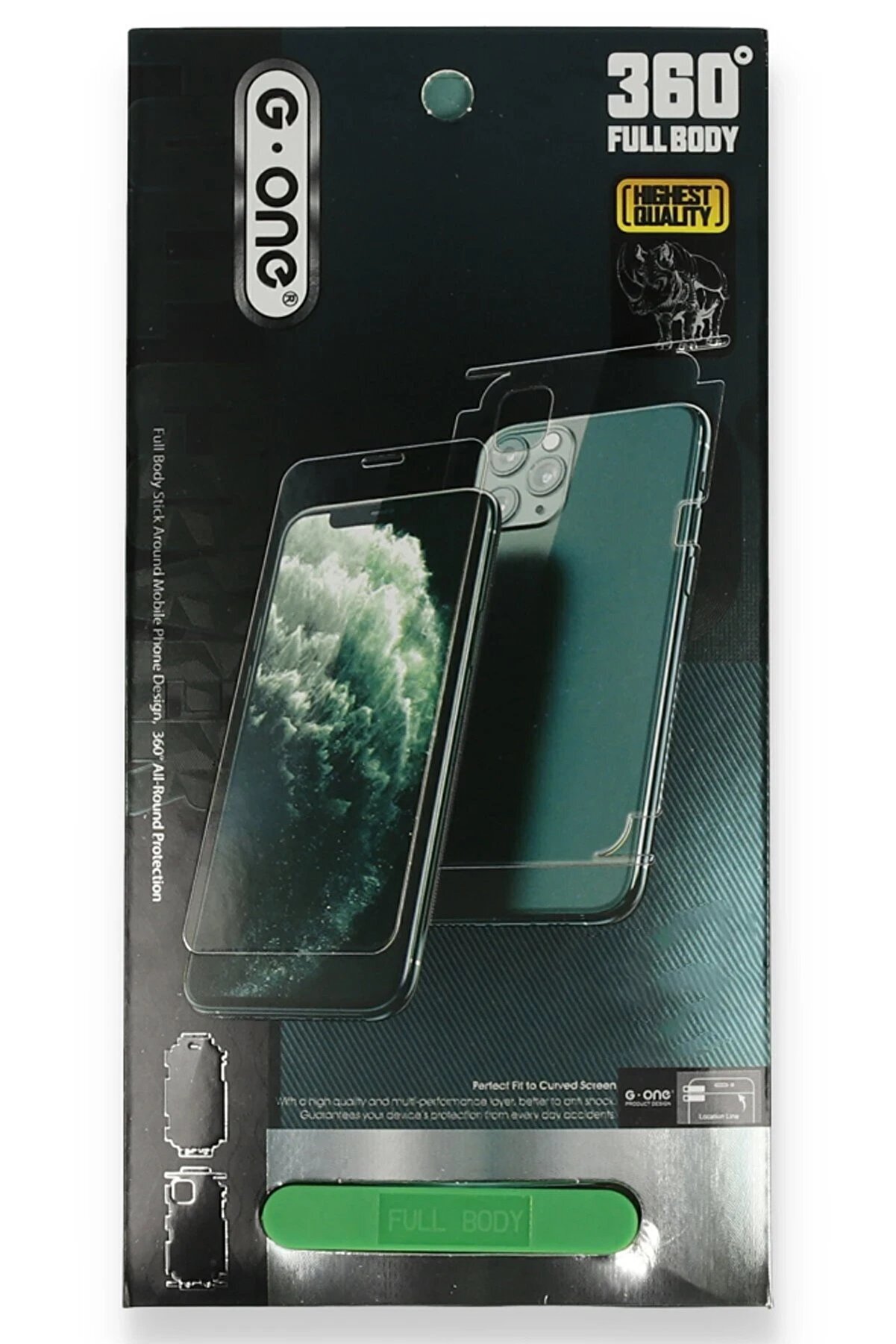 CepteToptan Xiaomi Redmi Note 8 360 Full Body Arka Koruyucu - DROPX3844-2665
