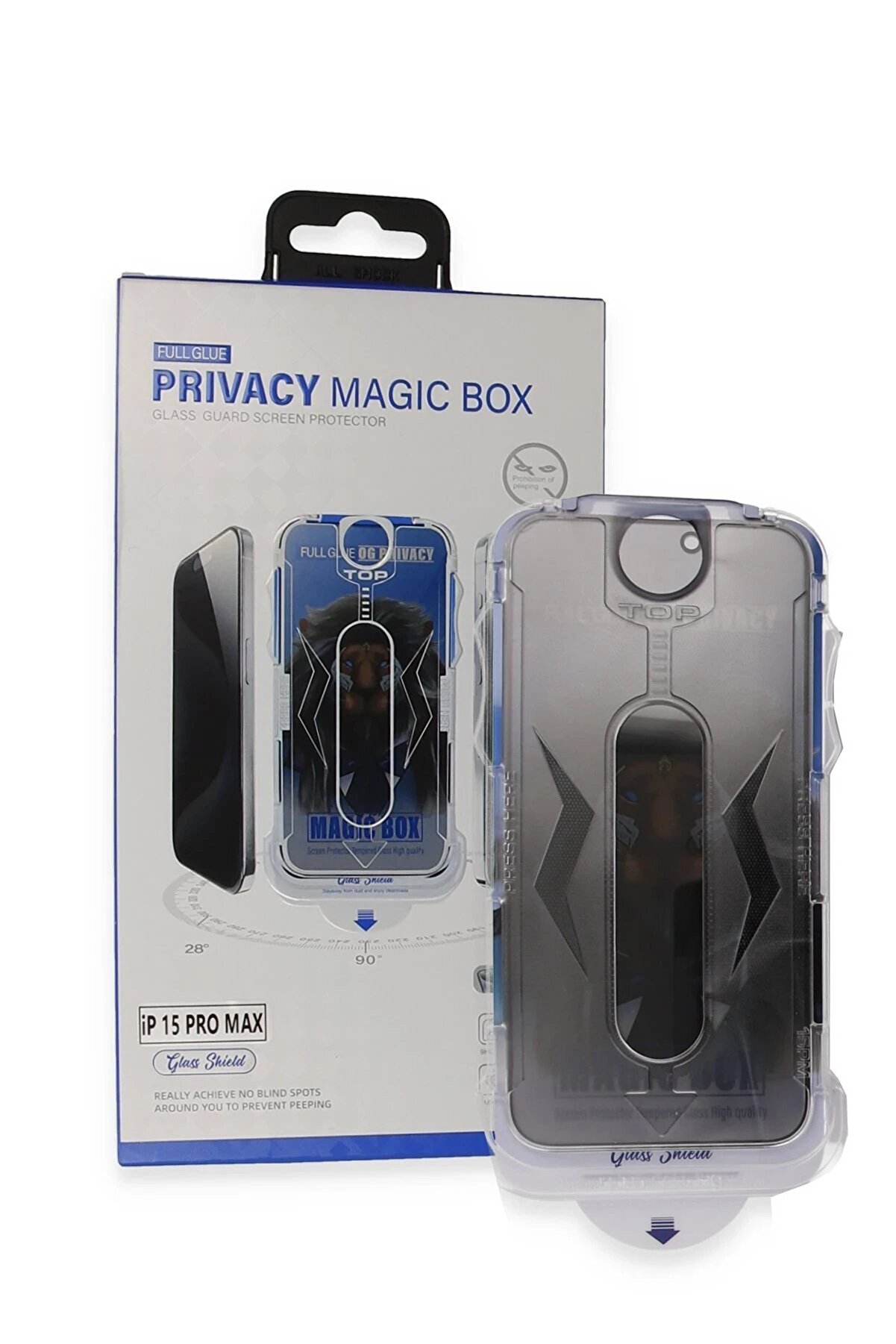 CepteToptan iPhone 15 Pro Max Vanessa Magic Hayalet Cam - DROPX8154-1873