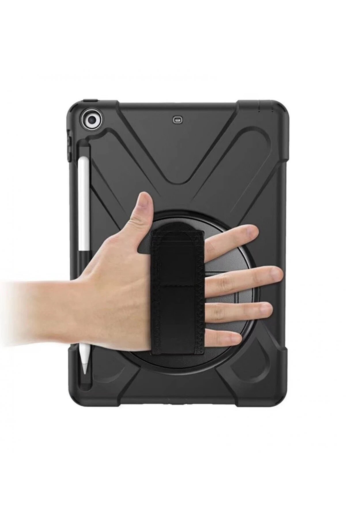 İpad 10.2 (7.Nesi̇l) Kılıf Amazi̇ng Tablet Kapak - Si̇yah - Dropx8932-1031