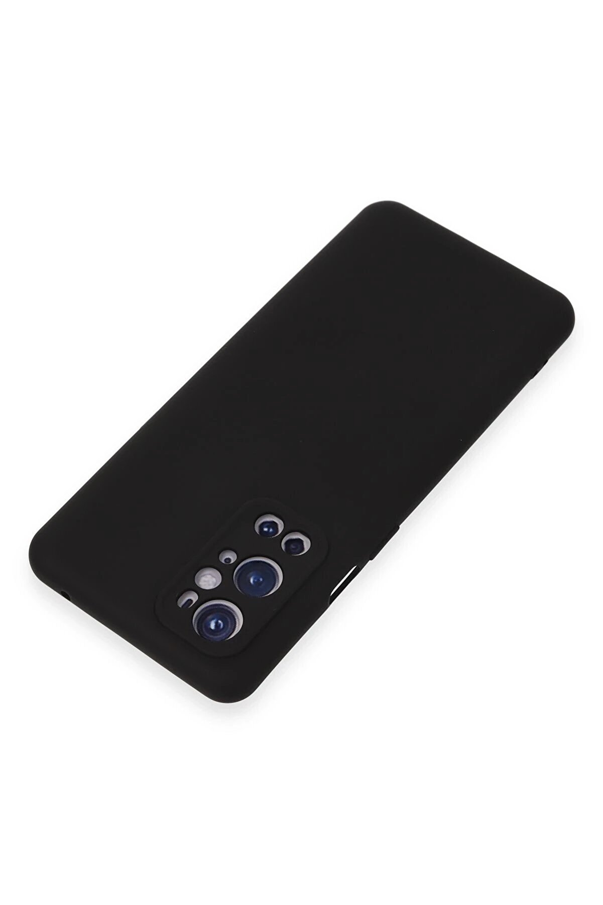 One Plus 9 Pro Kılıf Nano İ&ccedil;i̇ Kadi̇fe Si̇li̇kon - Si̇yah - Dropx7811-2837