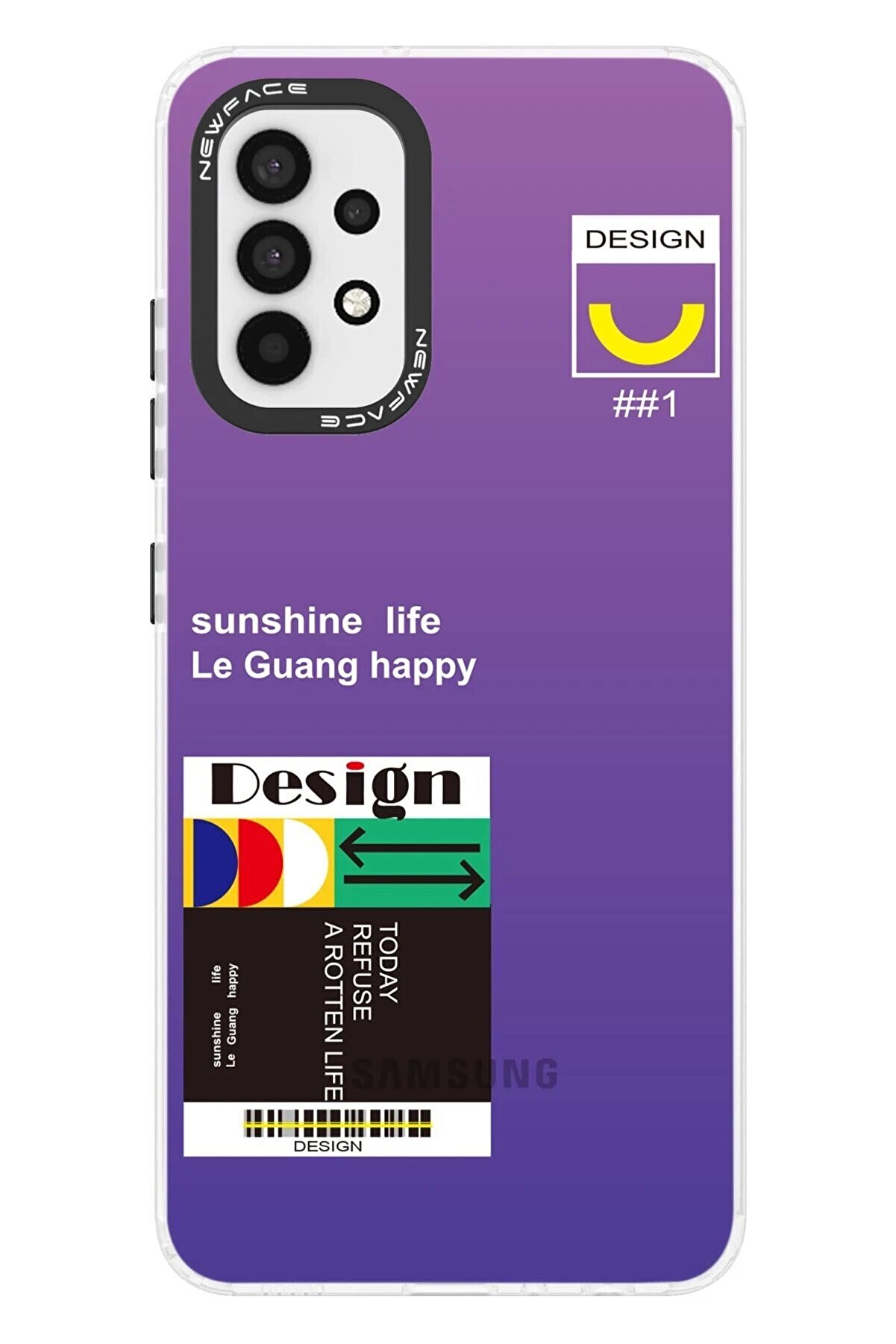 CepteToptan Samsung Galaxy A33 5G Kılıf Estoril Desenli Kapak - Estoril - 4 - DROPX3204-9020