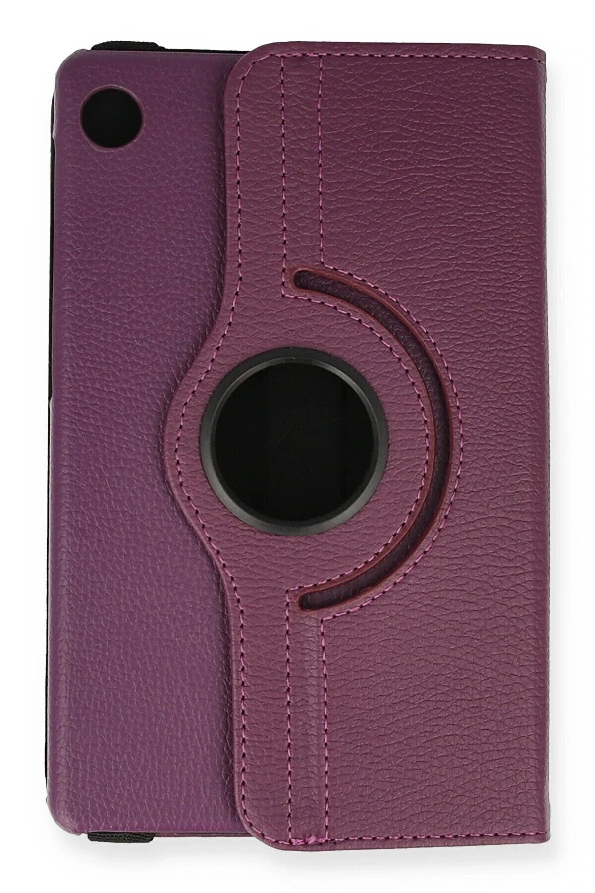 Huawei̇ Matepad T8 8 Kılıf 360 Tablet Deri̇ Kılıf - Mürdüm - Dropx9411-2239