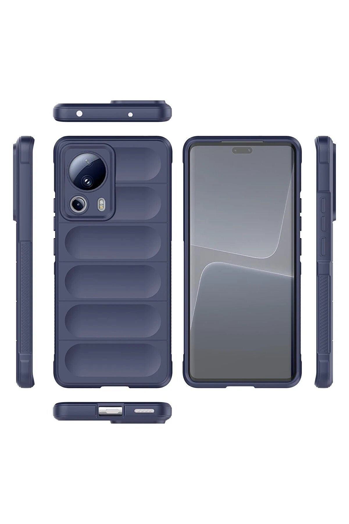 Xi̇aomi̇ Mi̇ 13 Li̇te Kılıf Opti̇mum Si̇li̇kon - Laci̇vert - Dropx7023-2599