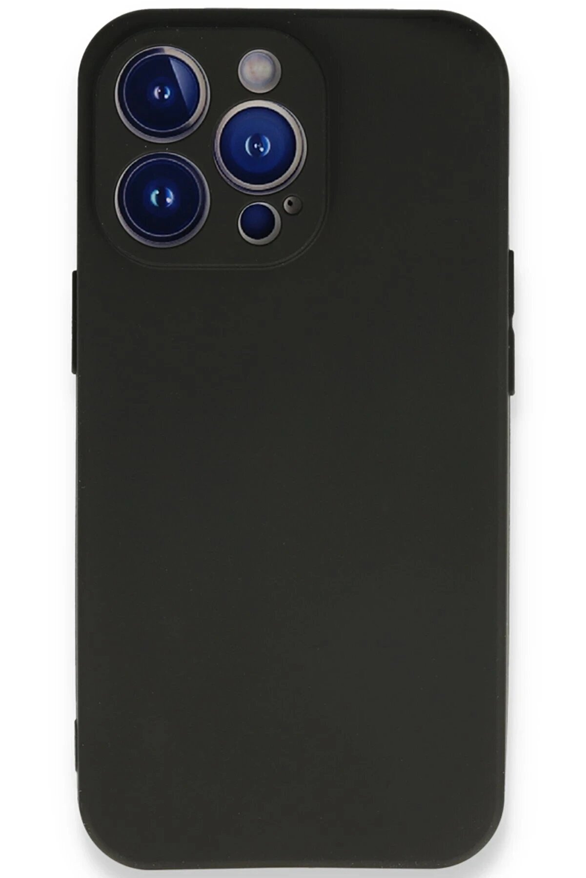 CepteToptan iPhone 13 Pro Max Kılıf First Silikon - Siyah - DROPX7560-7437