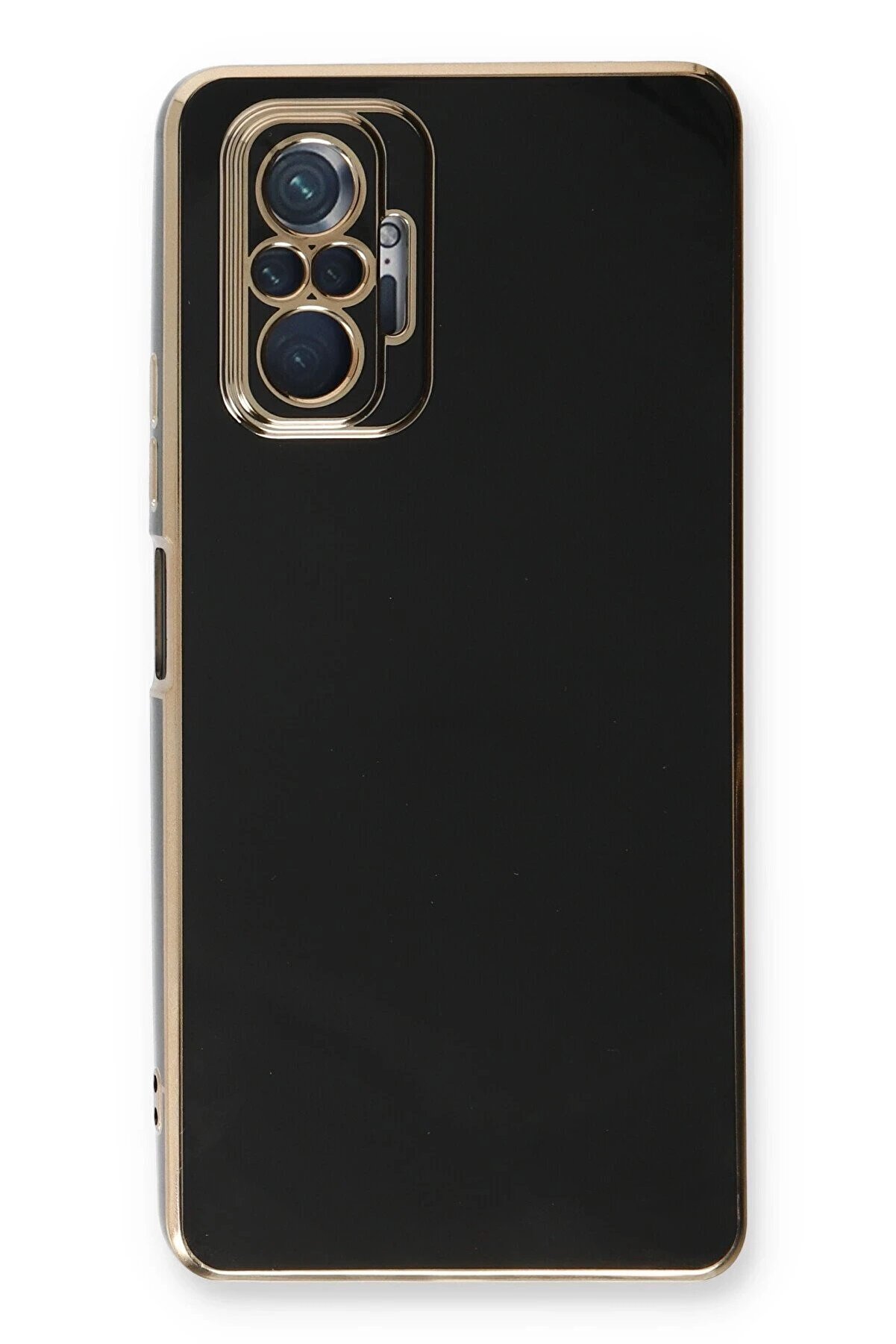 Xi̇aomi̇ Redmi̇ Note 10 Pro Kılıf Volet Si̇li̇kon - Si̇yah - Dropx9074-7768