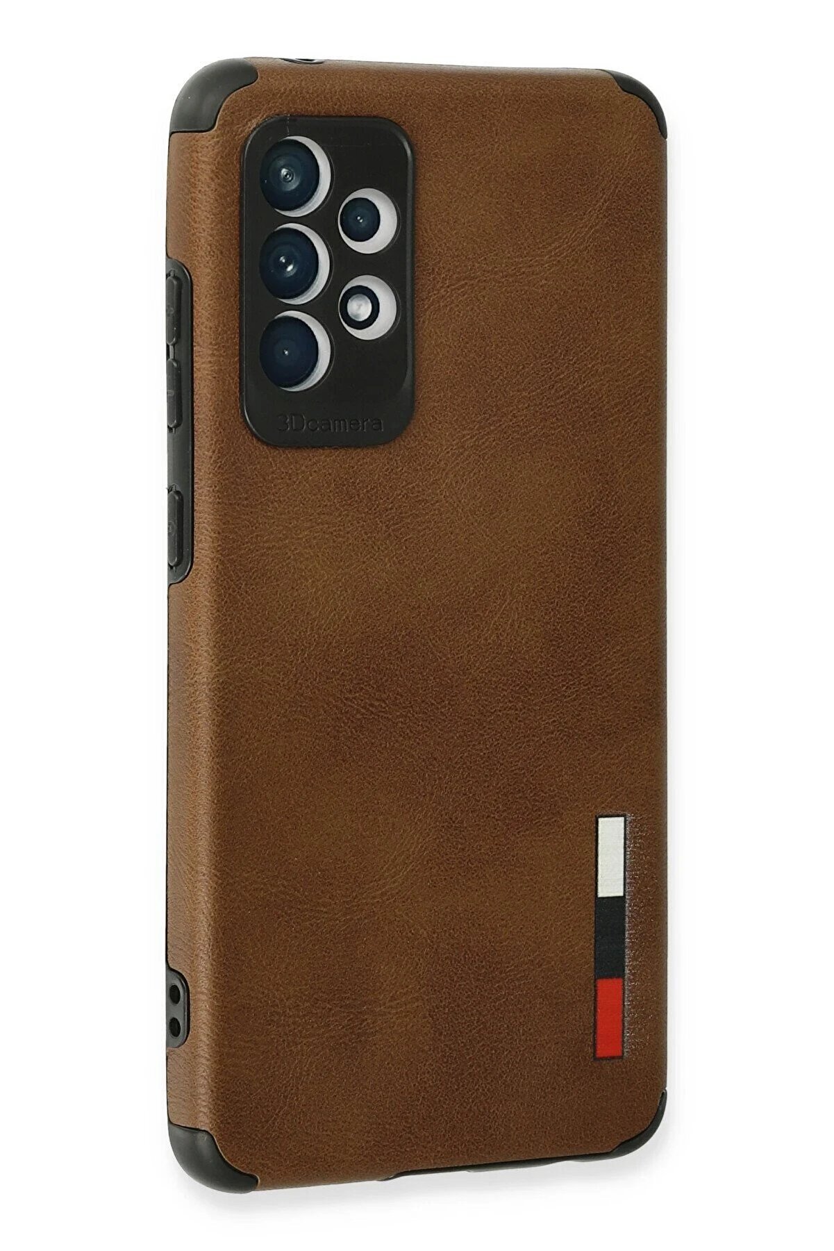 Samsung Galaxy A72 Kılıf Loop Deri̇ Si̇li̇kon - Kahverengi̇ - Dropx6832-4270