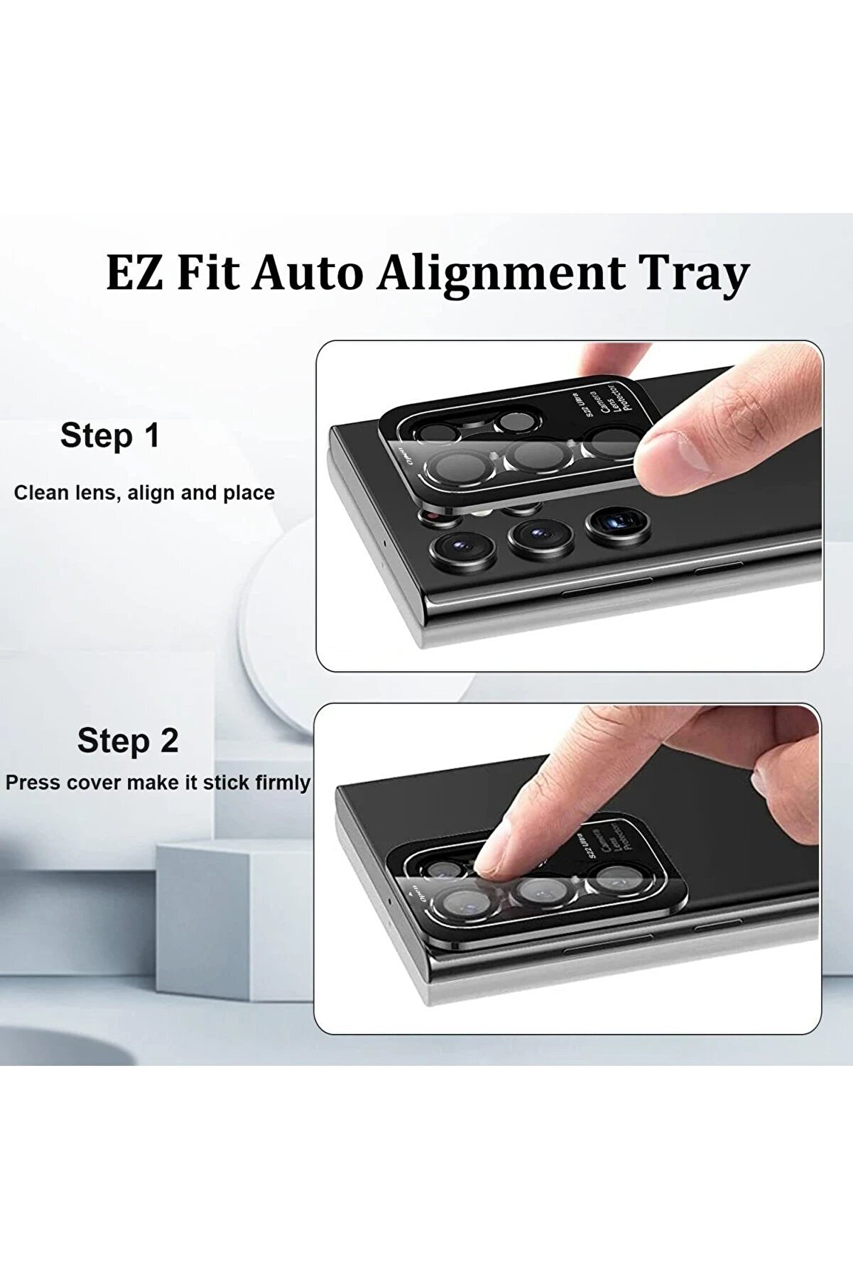 Samsung Galaxy S23 Ultra Valdez Metal Kamera Lens - Kırmızı - Dropx7407-6261