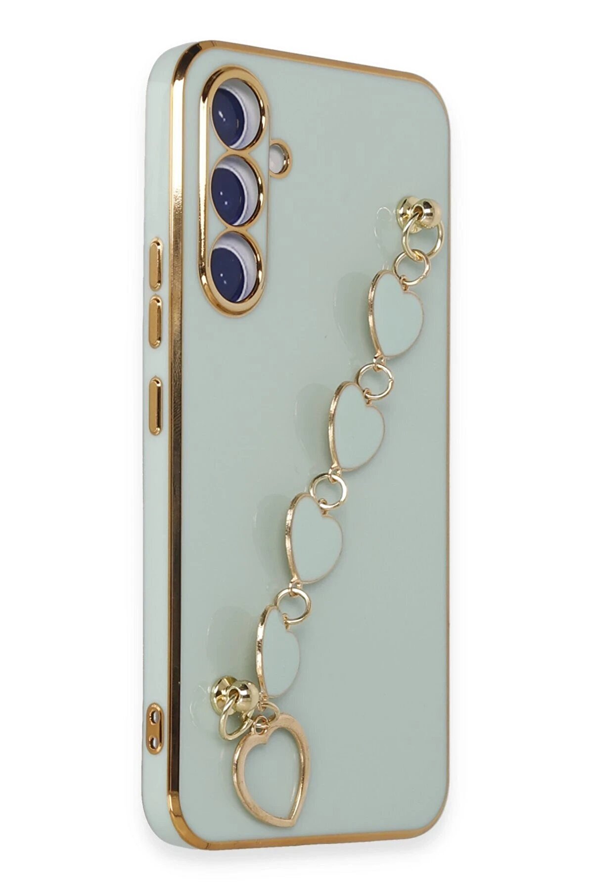 Samsung Galaxy A54 5G Kılıf Esi̇la Si̇li̇kon - Su Yeşi̇li̇ - Dropx6531-5787