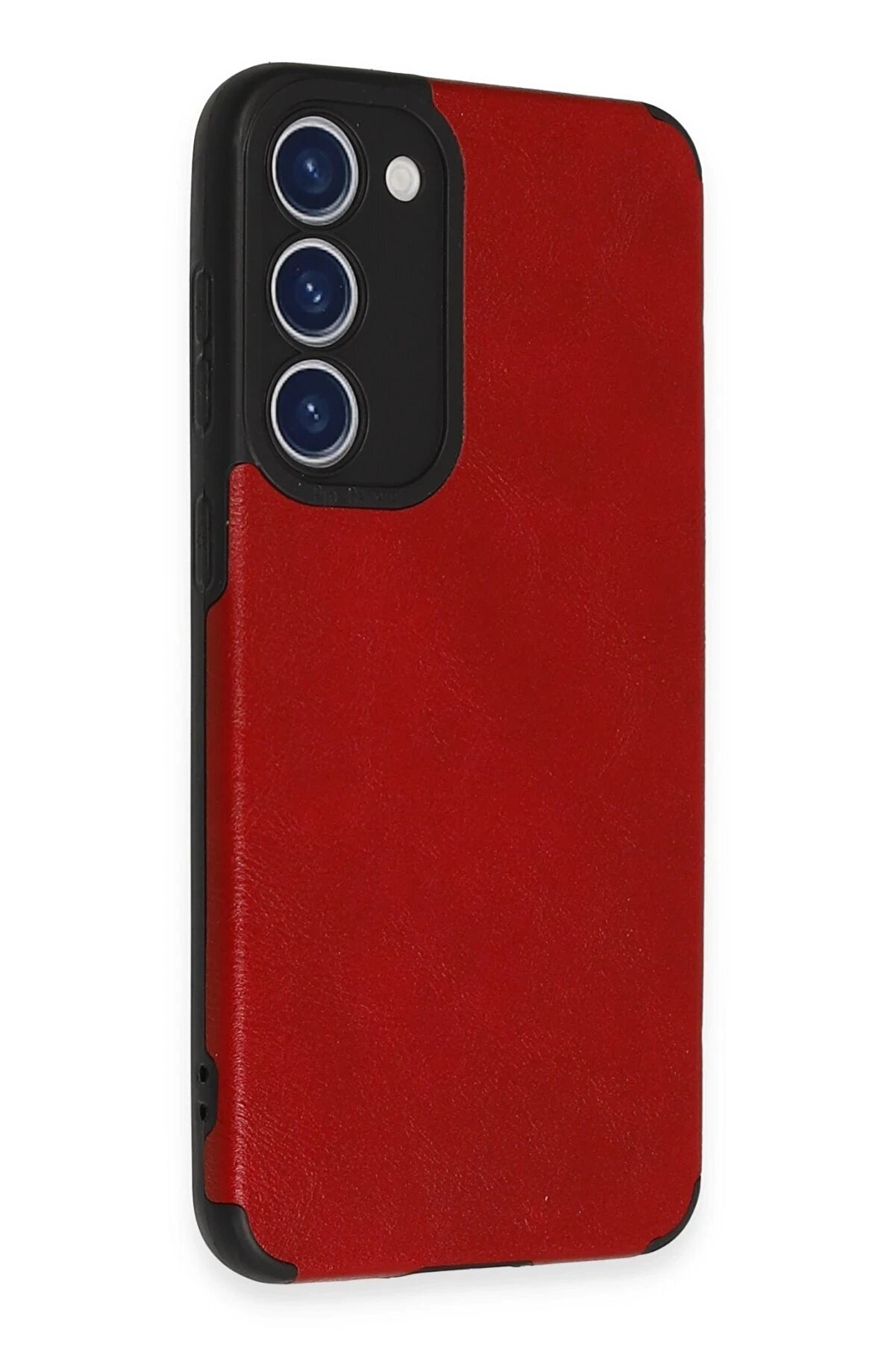 Samsung Galaxy S23 Kılıf Loop Deri̇ Si̇li̇kon - Kırmızı - Dropx3803-5039