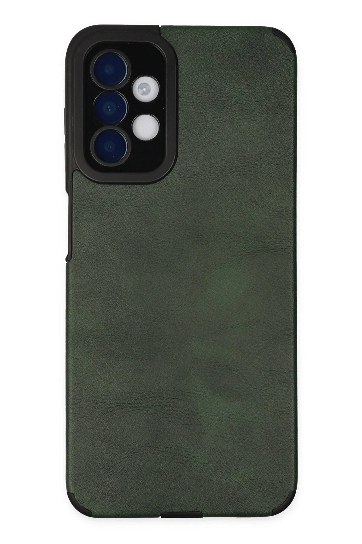 CepteToptan Samsung Galaxy A04S Kılıf Loop Deri Silikon - Yeşil - DROPX3390-6030