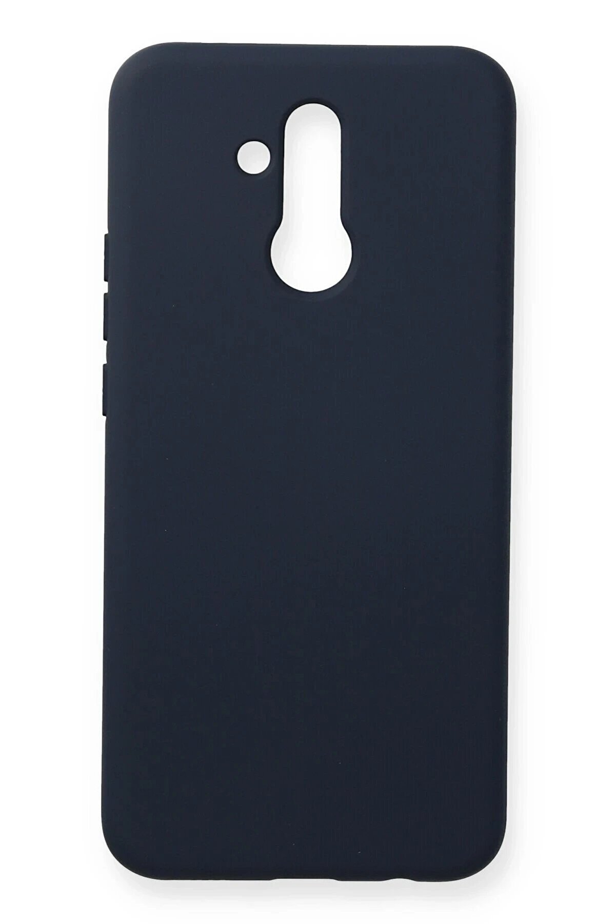 CepteToptan Huawei Mate 20 Lite Kılıf Nano i&ccedil;i Kadife Silikon - Lacivert - DROPX5862-5275