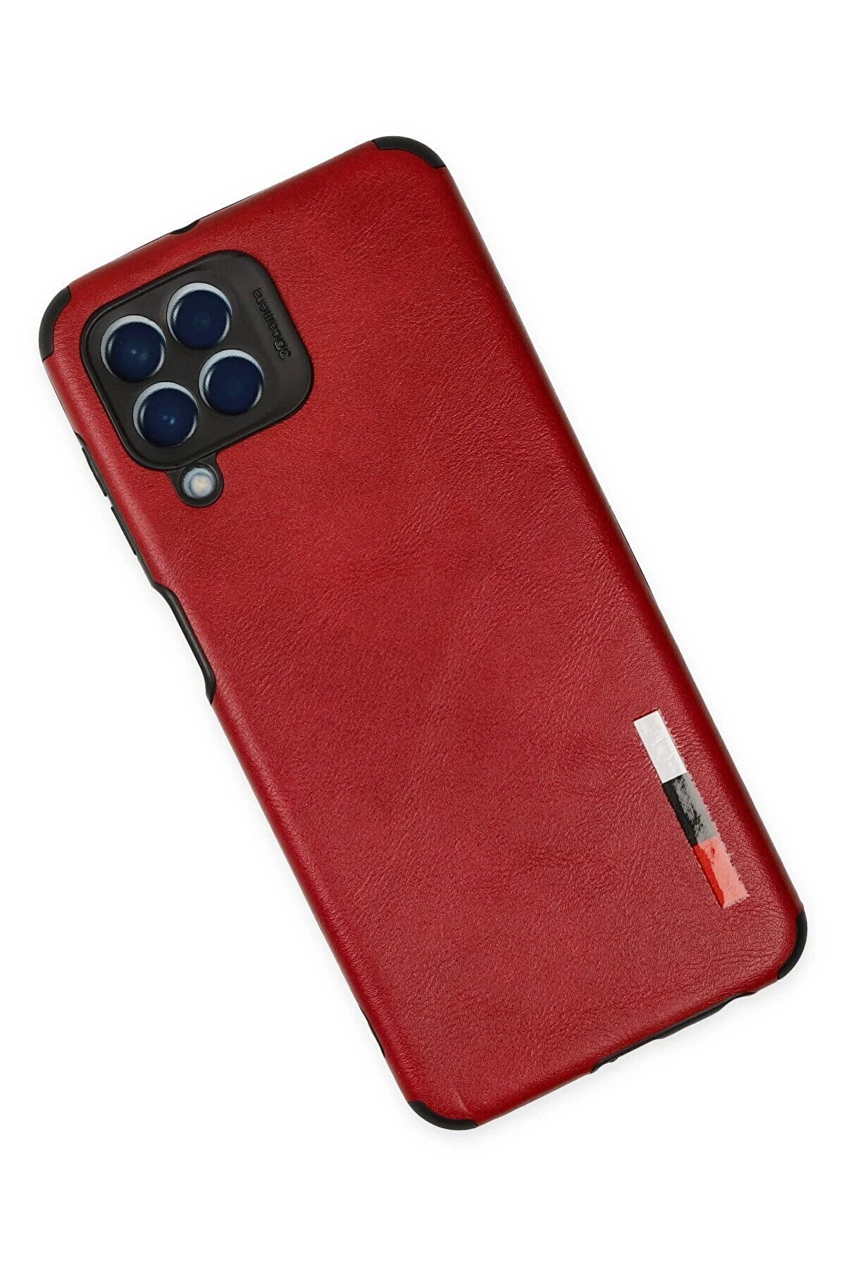 Samsung Galaxy M33 Kılıf Loop Deri̇ Si̇li̇kon - Kırmızı - Dropx3837-4127